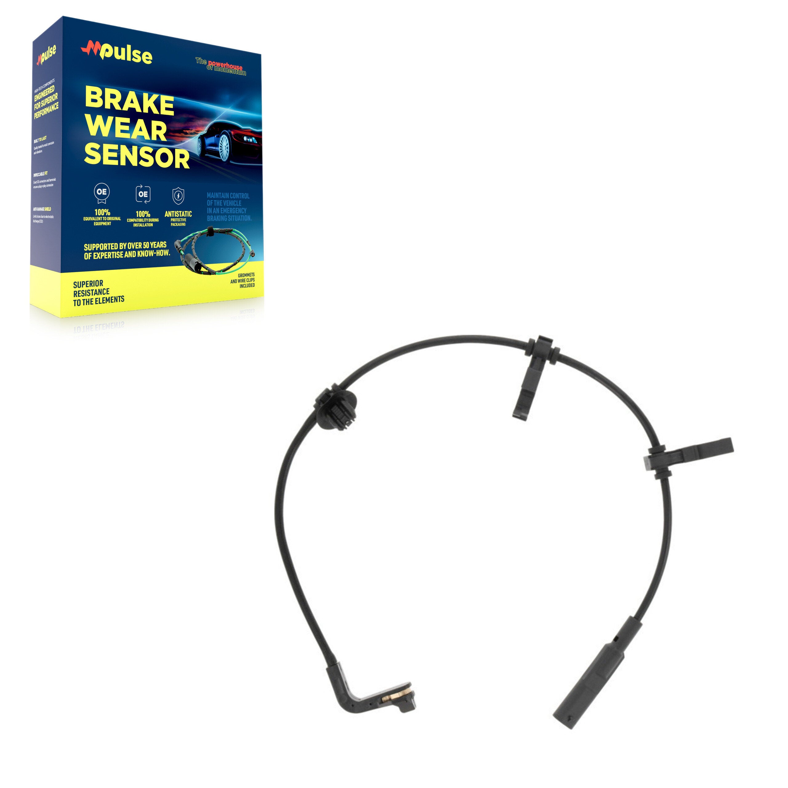Mpulse SEN-2BWS0463 Disc Brake Pad Wear Sensor for 2020 Cadillac CT6 - Rear