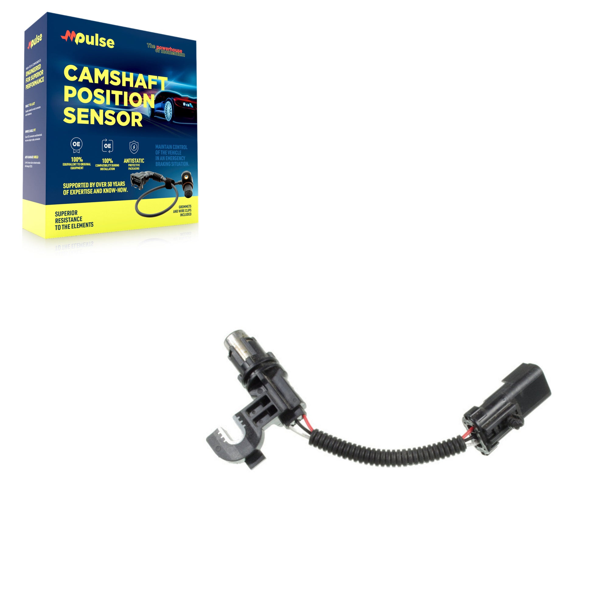 Mpulse SEN-2CAM0027 Engine Camshaft Position Sensor for 1998-2007 Jeep Wrangler, Chrysler Pacifica, Dodge Grand Caravan - N/A