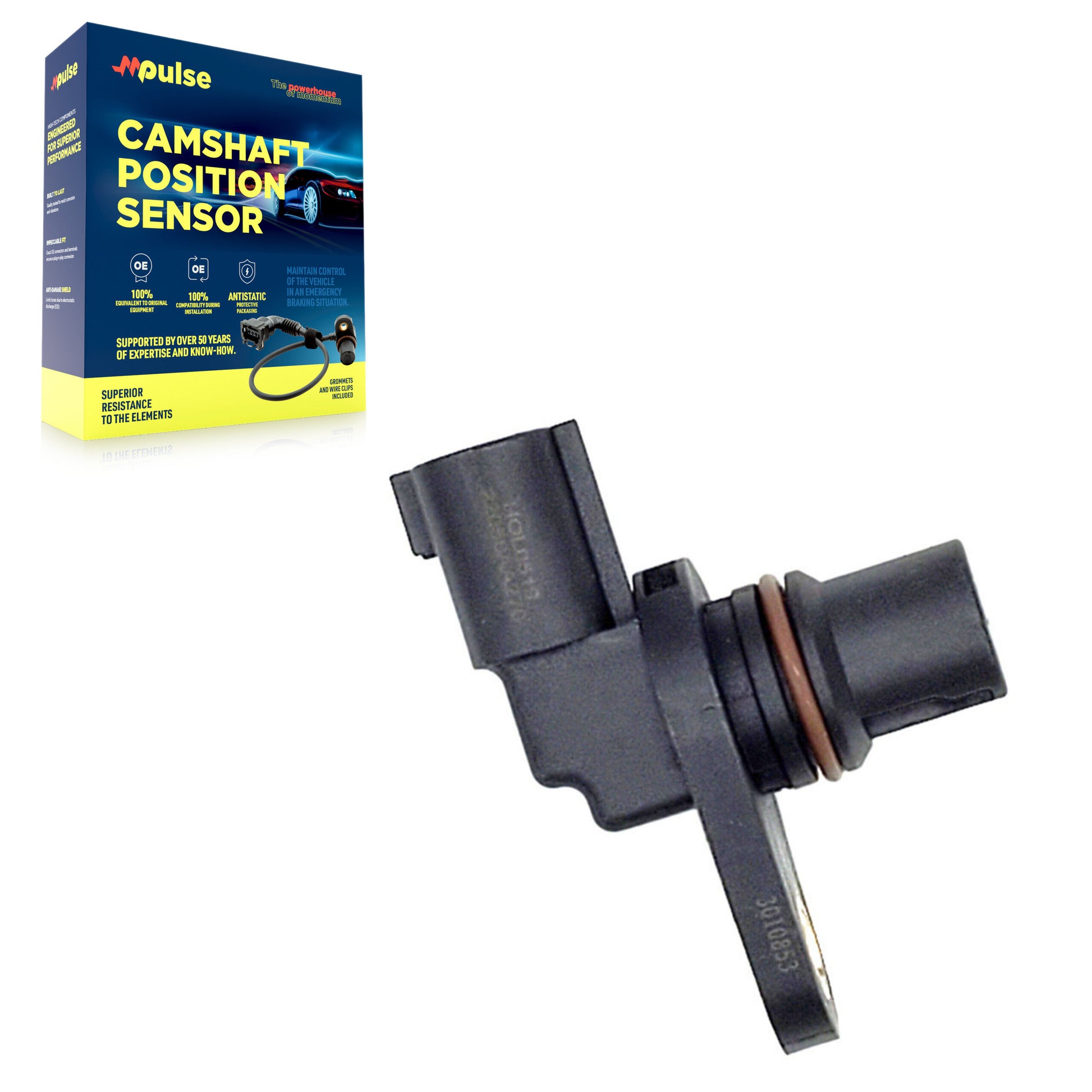 Mpulse SEN-2CAM0338 Engine Camshaft Position Sensor for 2011-2026 Subaru Outback, Subaru Crosstrek, Subaru Impreza - Intake, Right Upper