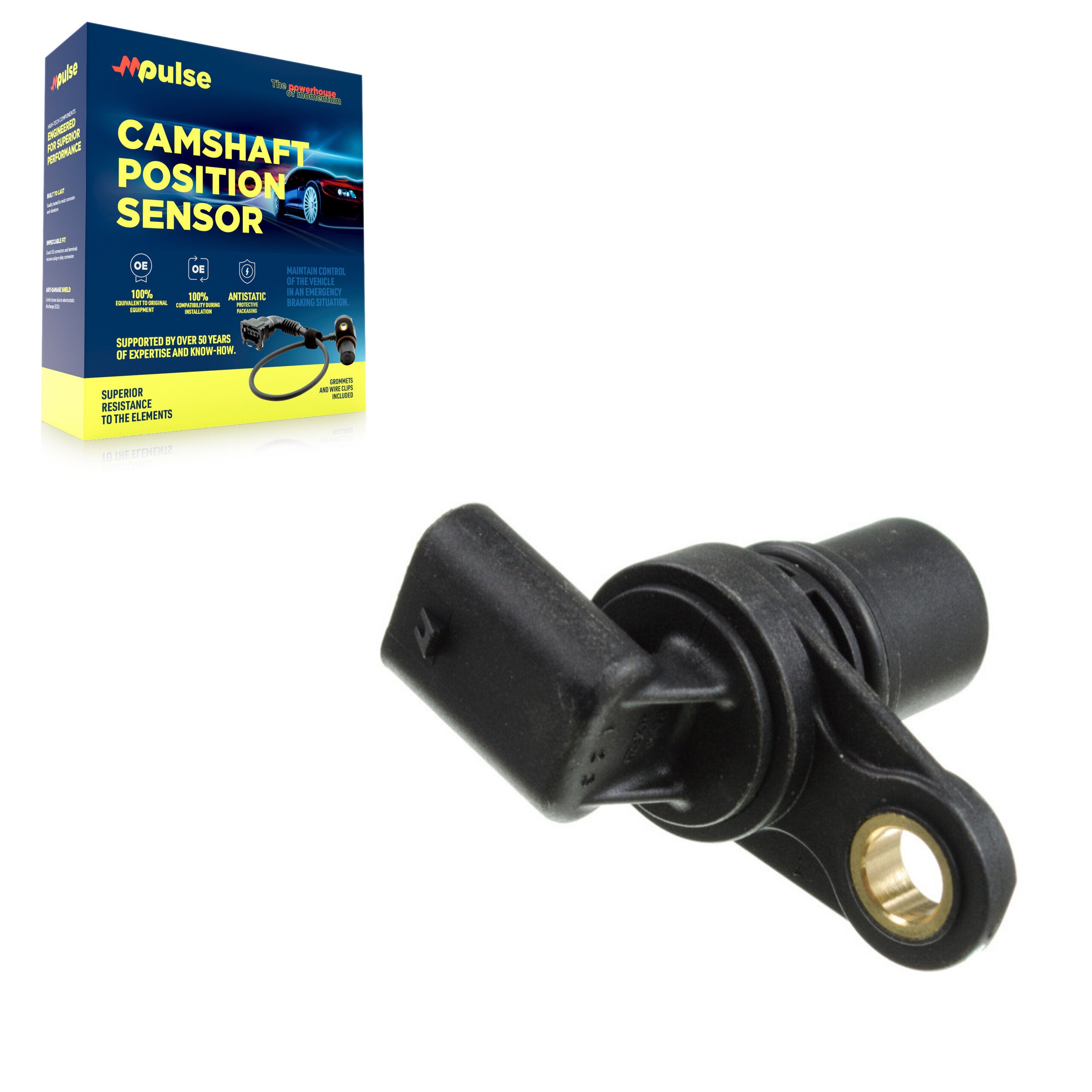 Mpulse SEN-2CAM0368 Engine Camshaft Position Sensor for 2007-2025 Alfa Romeo Stelvio, Alfa Romeo Tonale, Dodge Hornet - Intake
