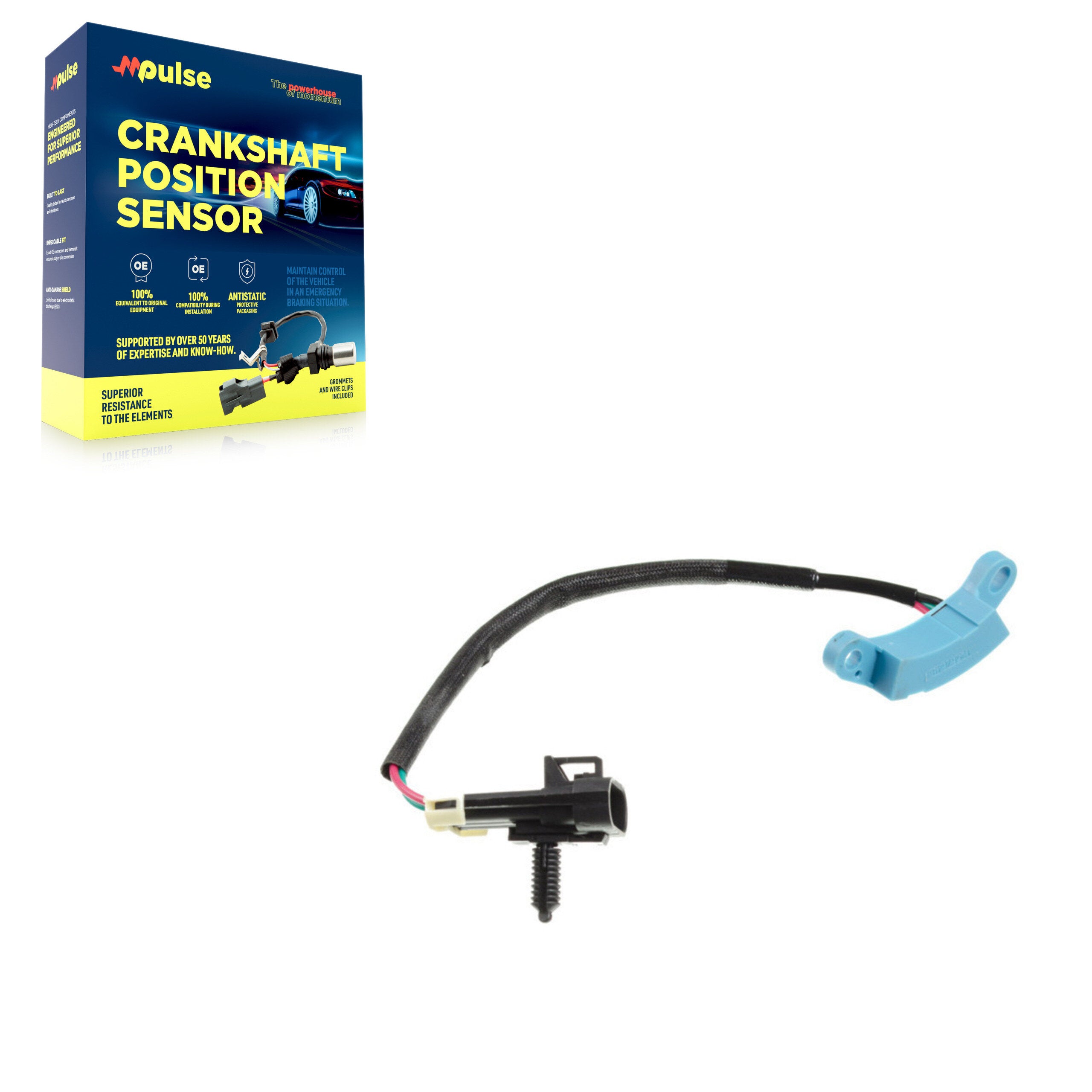 Mpulse SEN-2CRK0023 Engine Crankshaft Position Sensor for 1995-2005 Buick Rendezvous, Pontiac Aztek, Oldsmobile Alero - N/A