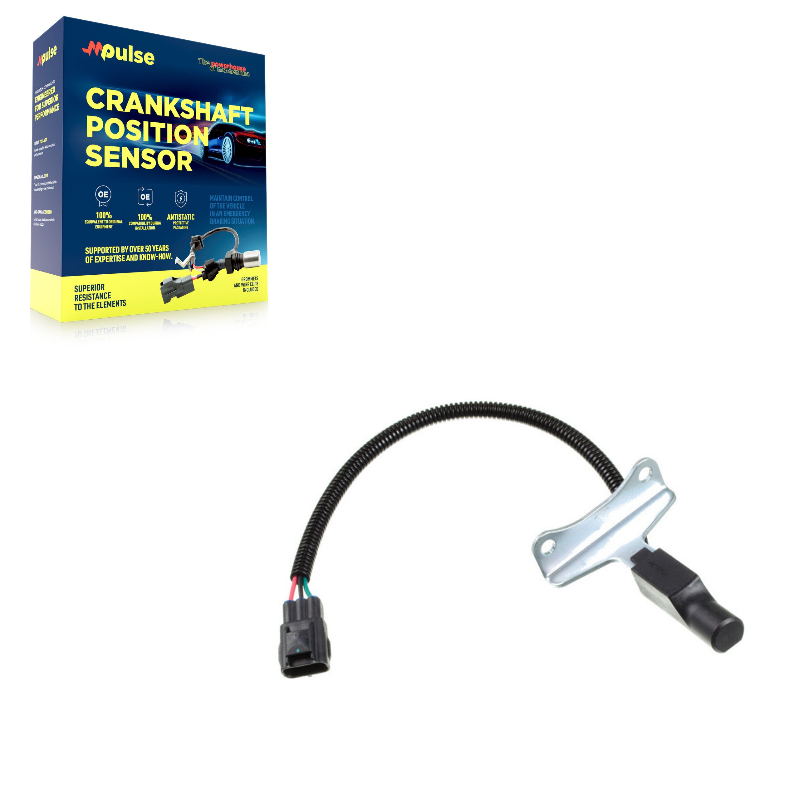 Mpulse SEN-2CRK0028 Engine Crankshaft Position Sensor for 1997-2003 Dodge Dakota, Dodge Ram 1500, Dodge Ram 2500 Van - N/A