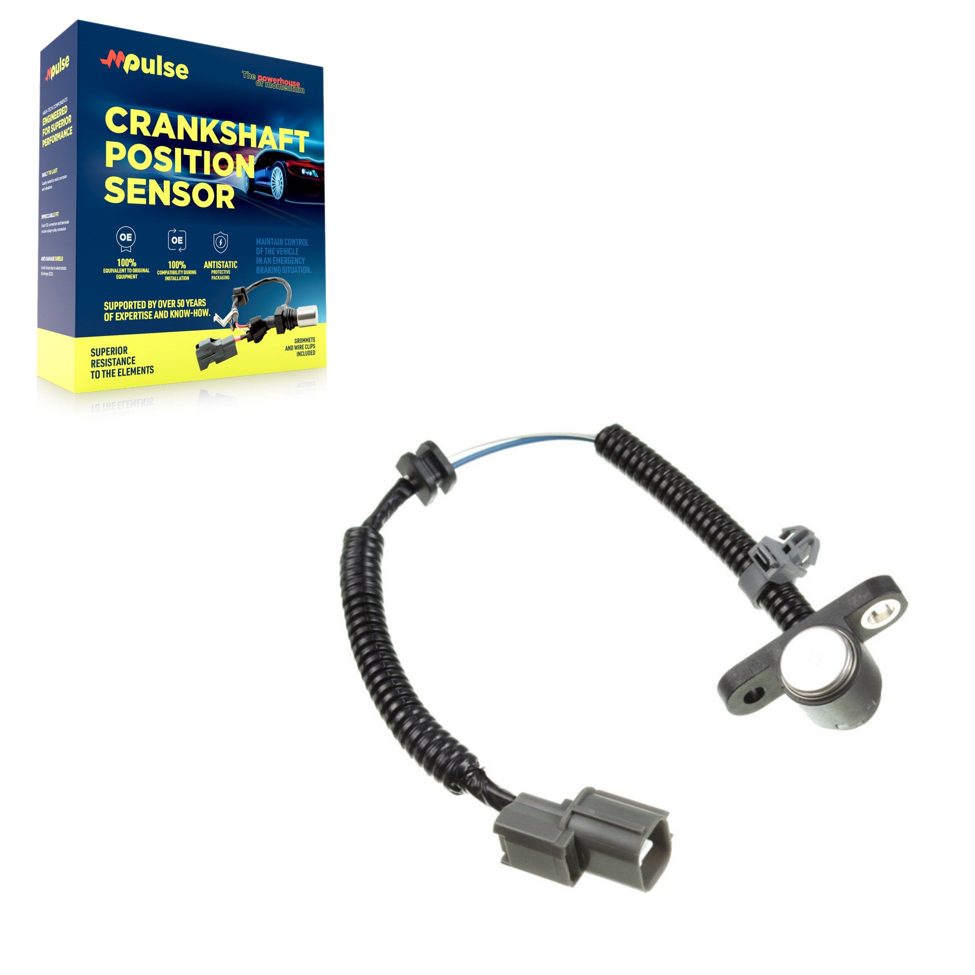 Mpulse SEN-2CRK0033 Engine Crankshaft Position Sensor for 1996-2001 Honda Civic, Honda CR-V, Acura Integra - N/A