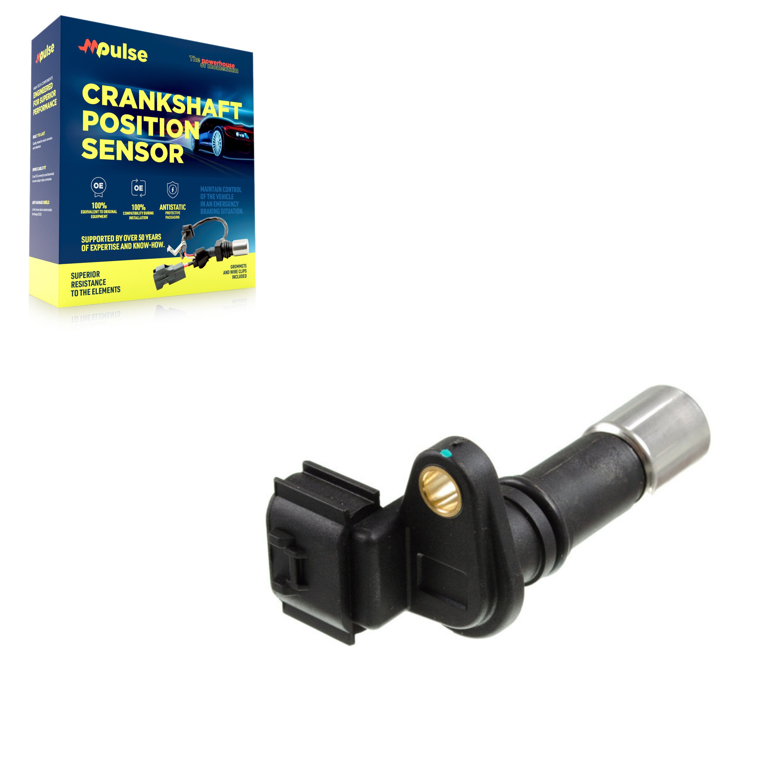 Mpulse SEN-2CRK0041 Engine Crankshaft Position Sensor for 2003-2024 Toyota 4Runner, Lexus GS450h, Lexus IS300 - N/A
