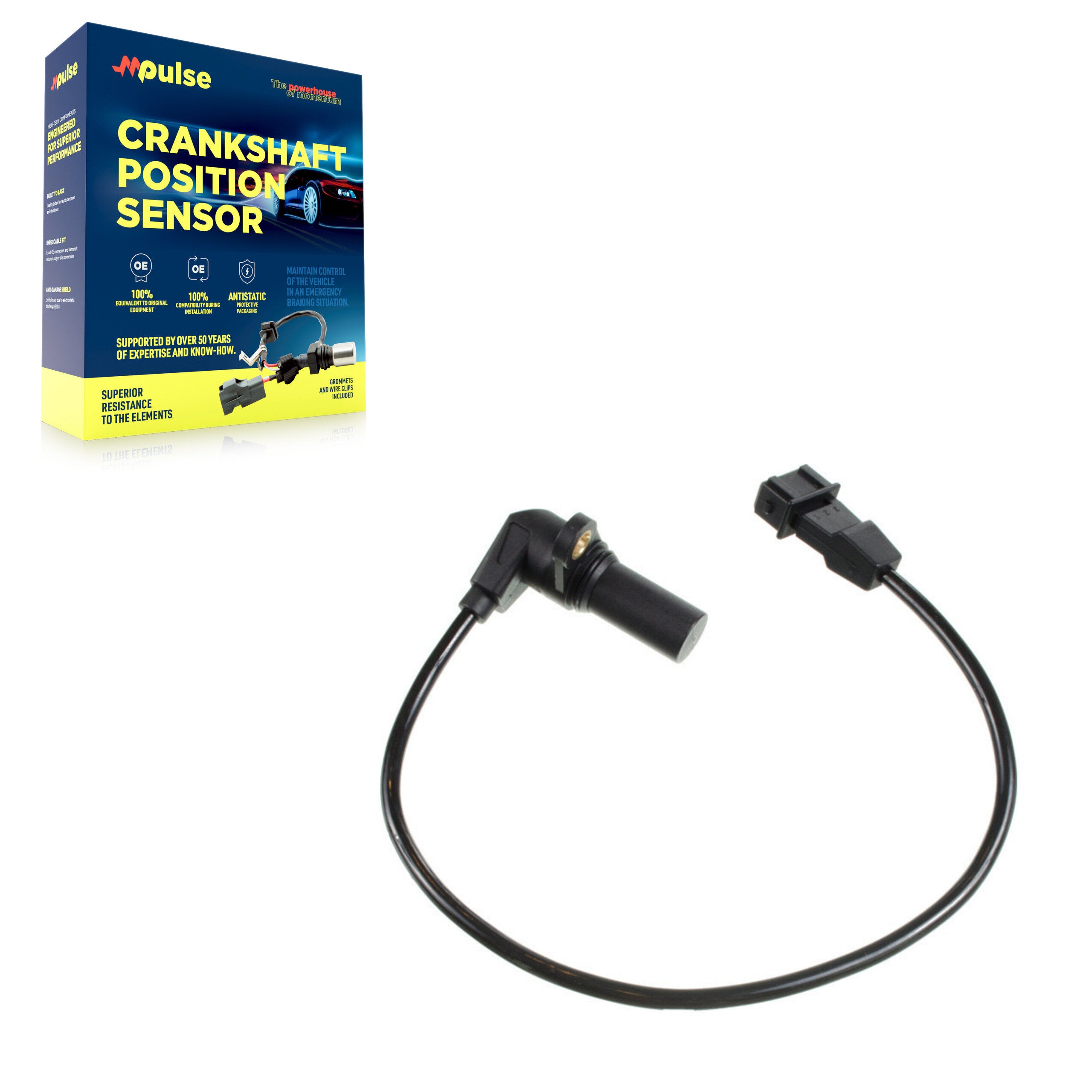 Mpulse SEN-2CRK0043 Engine Crankshaft Position Sensor for 2004-2008 Chevrolet Aveo5, Pontiac Wave, Pontiac Wave5 - N/A