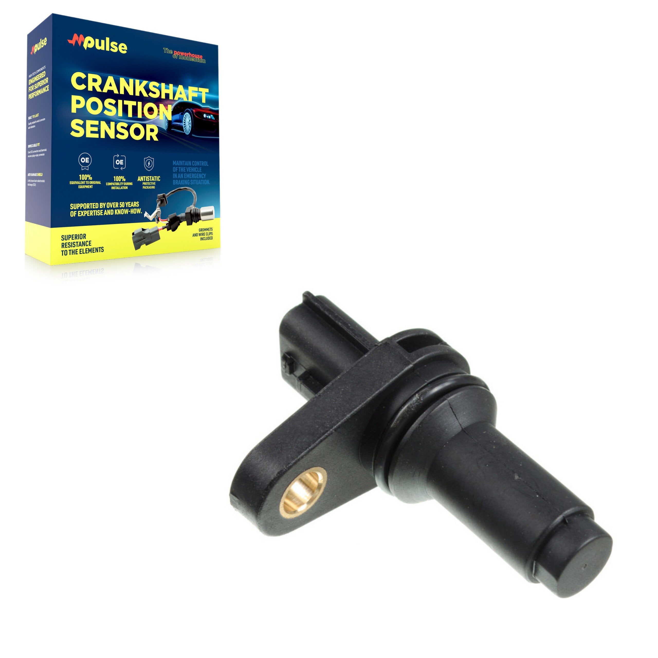 Mpulse SEN-2CRK0061 Engine Crankshaft Position Sensor for 2007-2020 Nissan Rogue, Nissan Rogue Select, Nissan Altima - N/A