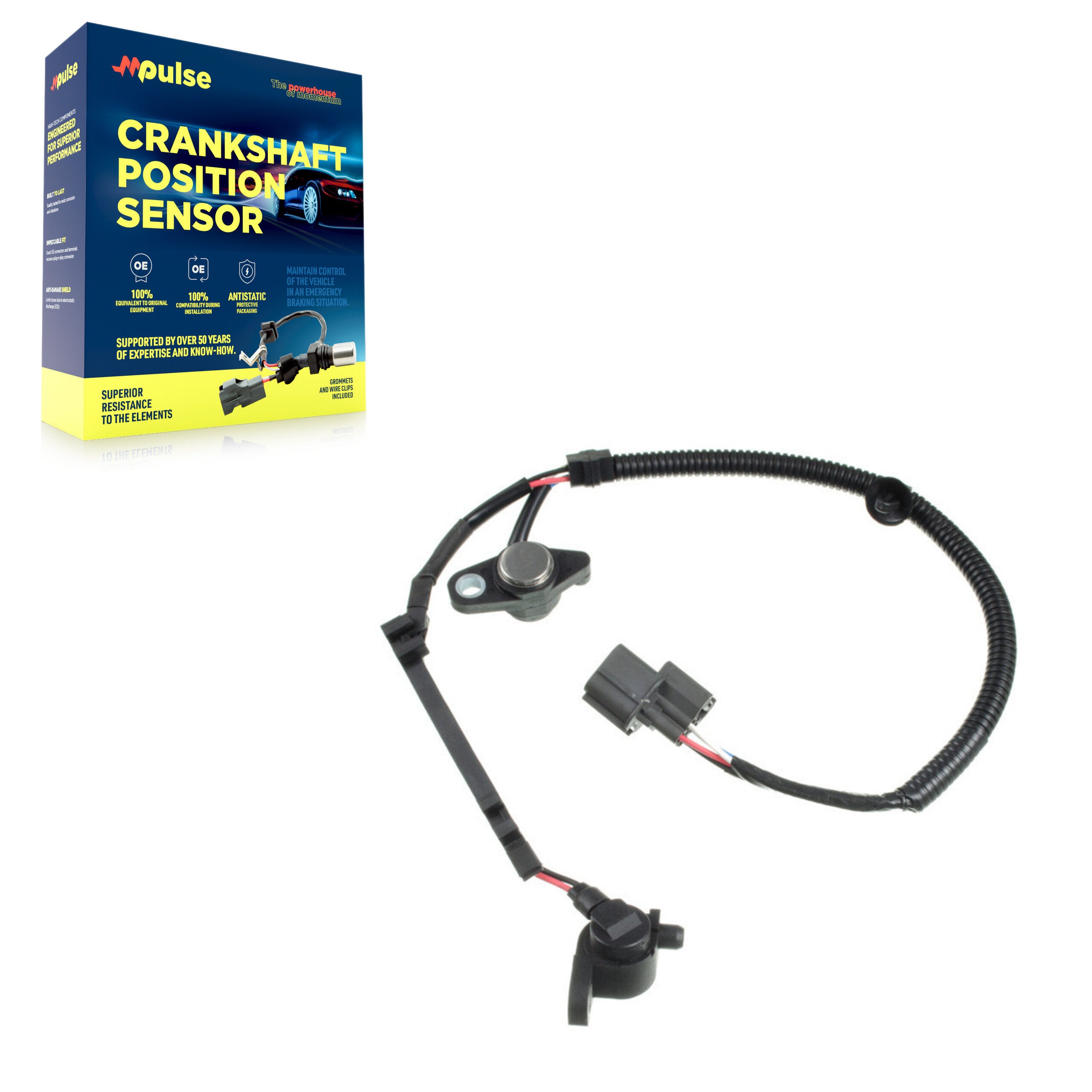 Mpulse SEN-2CRK0073 Engine Crankshaft Position Sensor for 1995-2002 Acura CL, Honda Accord, Honda Odyssey - N/A