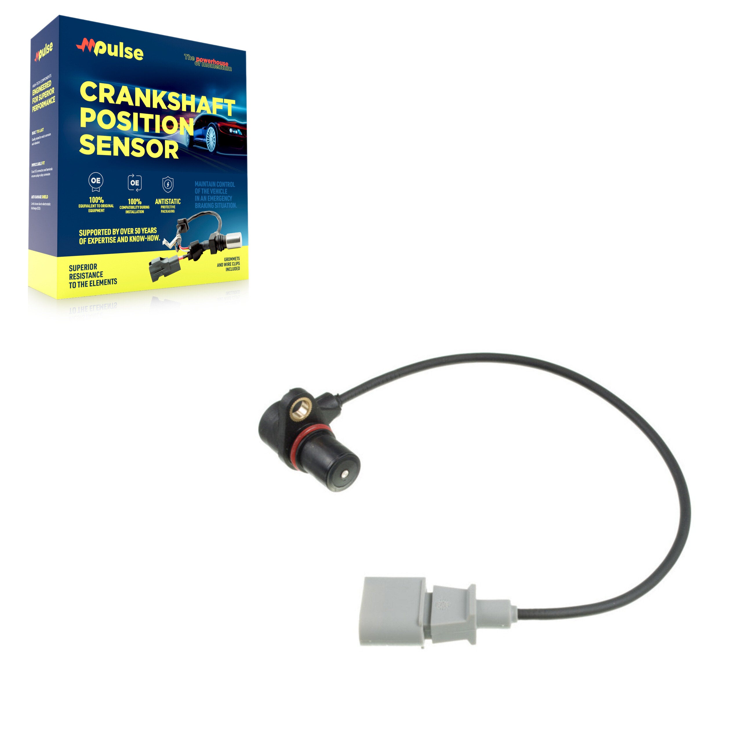 Mpulse SEN-2CRK0082 Engine Crankshaft Position Sensor for 2002-2011 Volkswagen CC, Volkswagen Passat CC, Audi TT Quattro - N/A