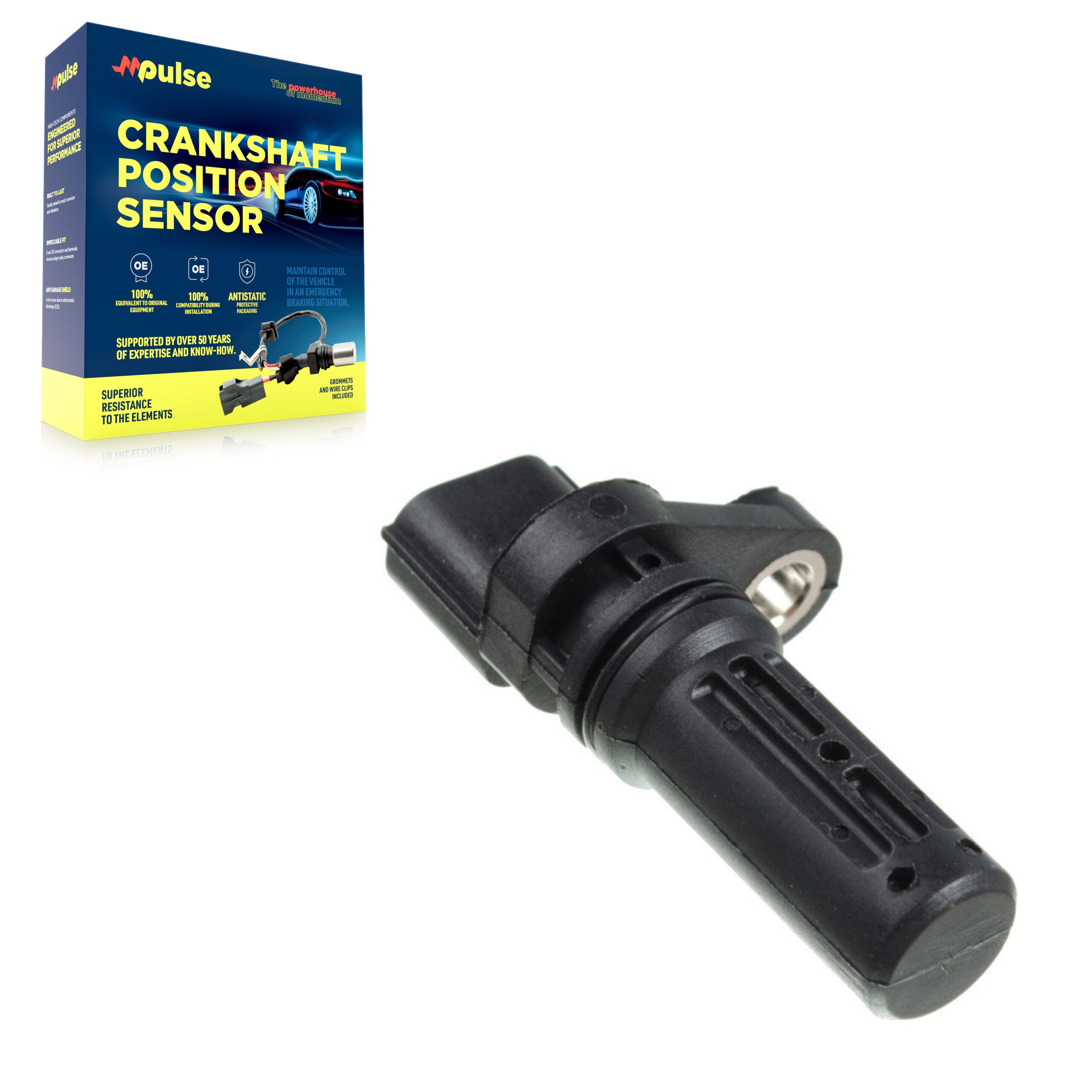 Mpulse SEN-2CRK0083 Engine Crankshaft Position Sensor for 2003-2012 Acura RDX, Honda Fit, Honda Civic - N/A
