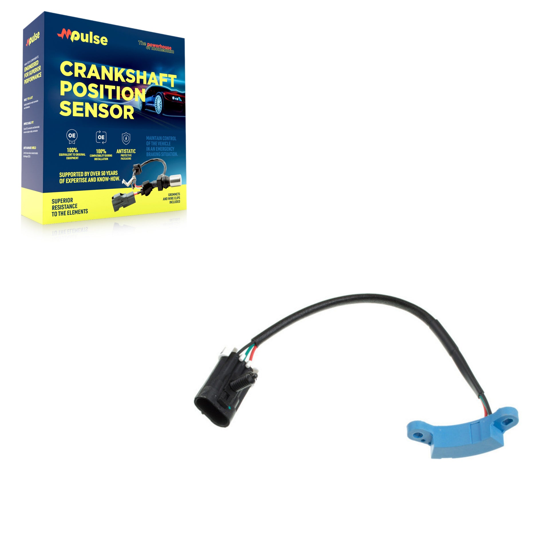 Mpulse SEN-2CRK0155 Engine Crankshaft Position Sensor for 1996-2005 Chevrolet Impala, Chevrolet Monte Carlo, Buick Century - N/A