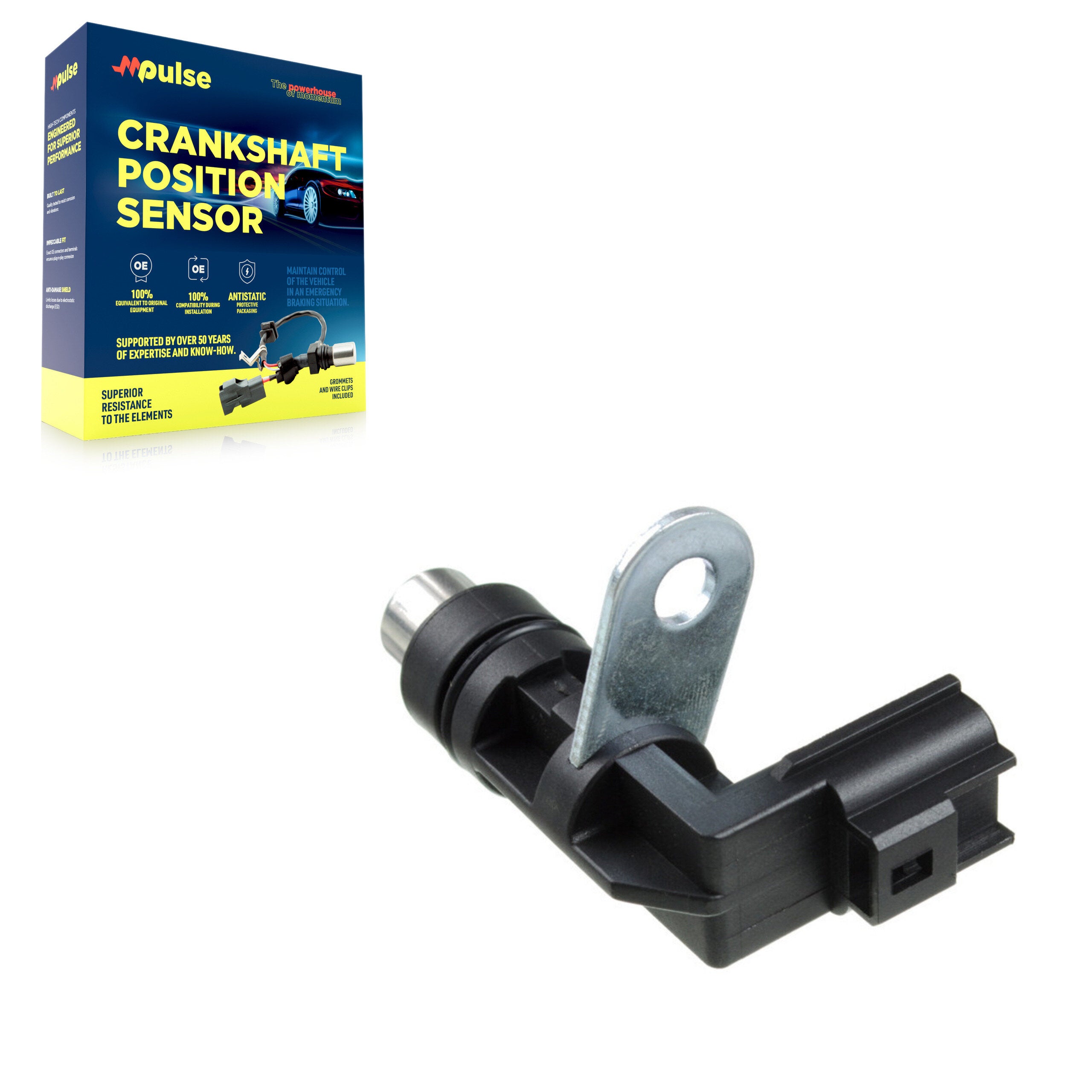 Mpulse SEN-2CRK0160 Engine Crankshaft Position Sensor for 2002-2012 Ram 1500, Ram Dakota, Mitsubishi Raider - N/A