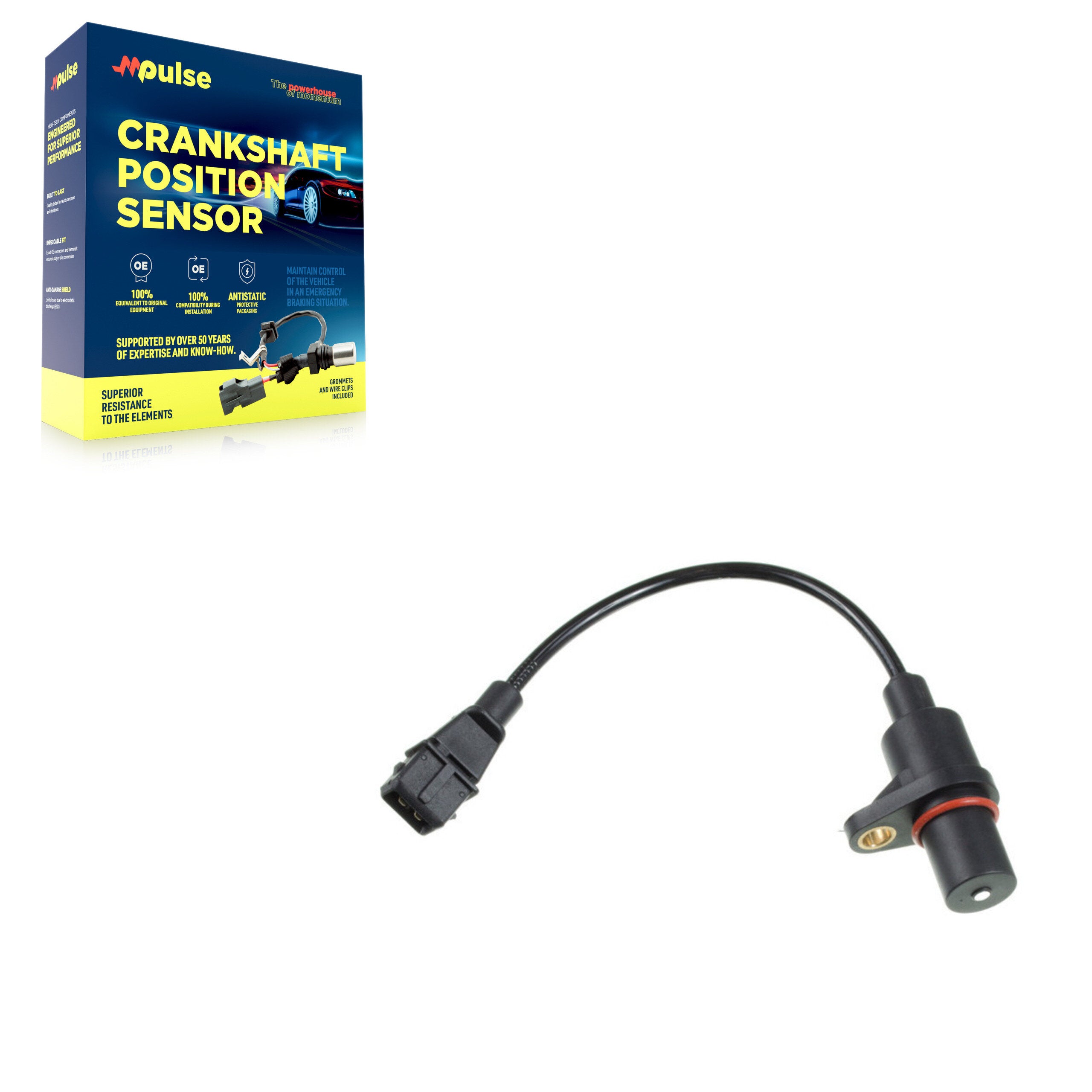 Mpulse SEN-2CRK0212 Engine Crankshaft Position Sensor for 2000-2006 Hyundai Accent - N/A