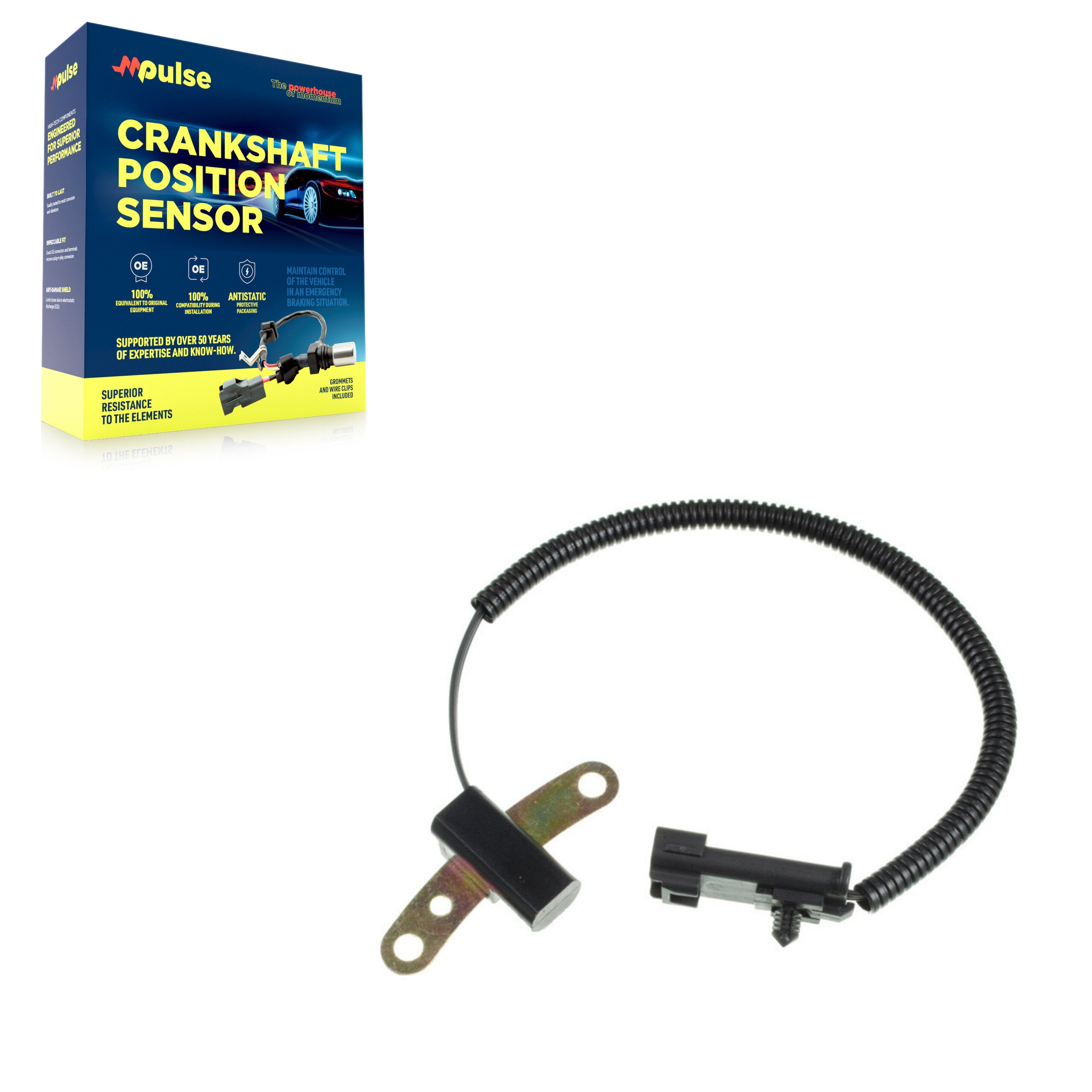 Mpulse SEN-2CRK0213 Engine Crankshaft Position Sensor for 1996-2004 Dodge Dakota, Jeep Cherokee, Jeep TJ - N/A