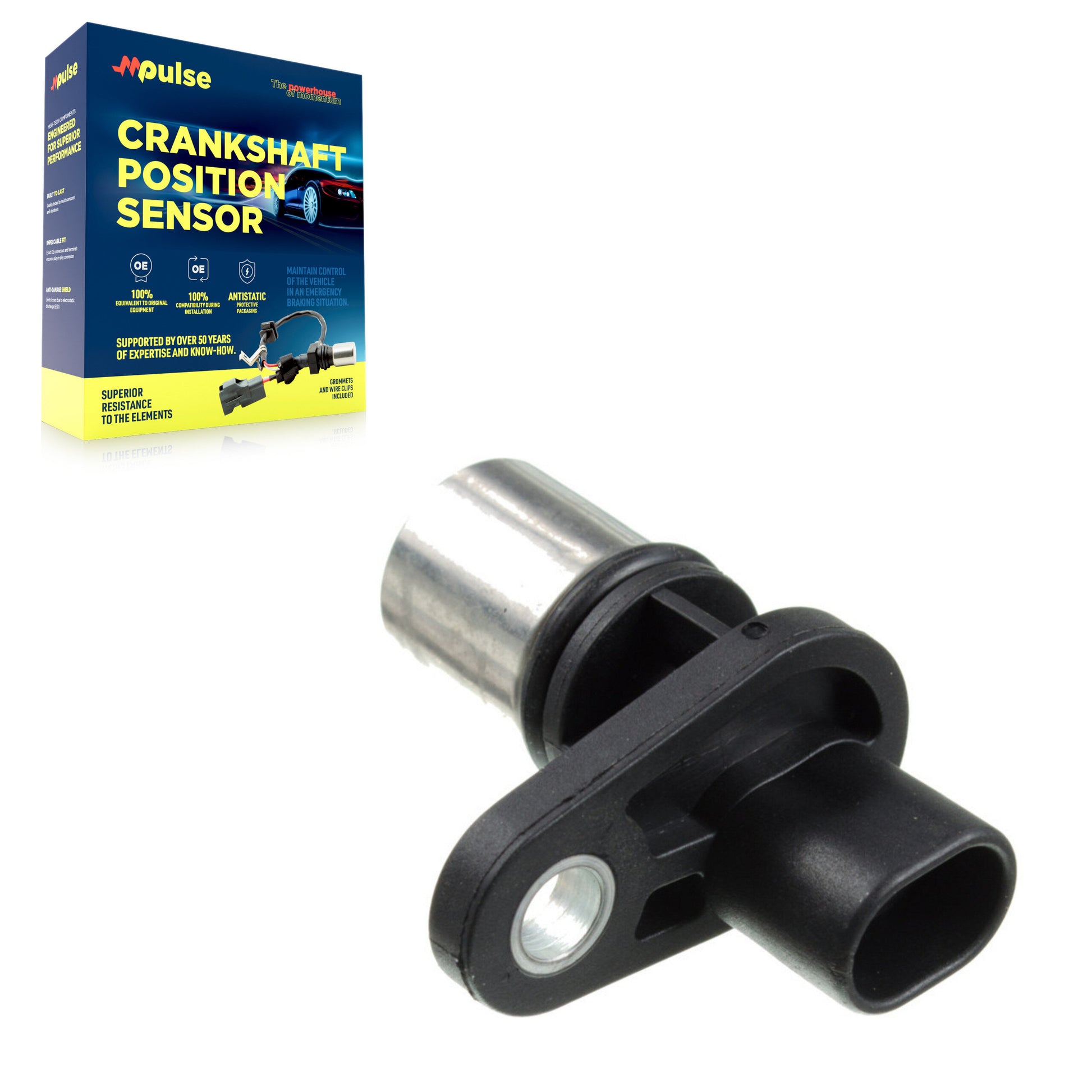 Mpulse SEN-2CRK0228 Engine Crankshaft Position Sensor for 1995-2008 Chevrolet HHR, Chevrolet Malibu, Chevrolet Cobalt - N/A