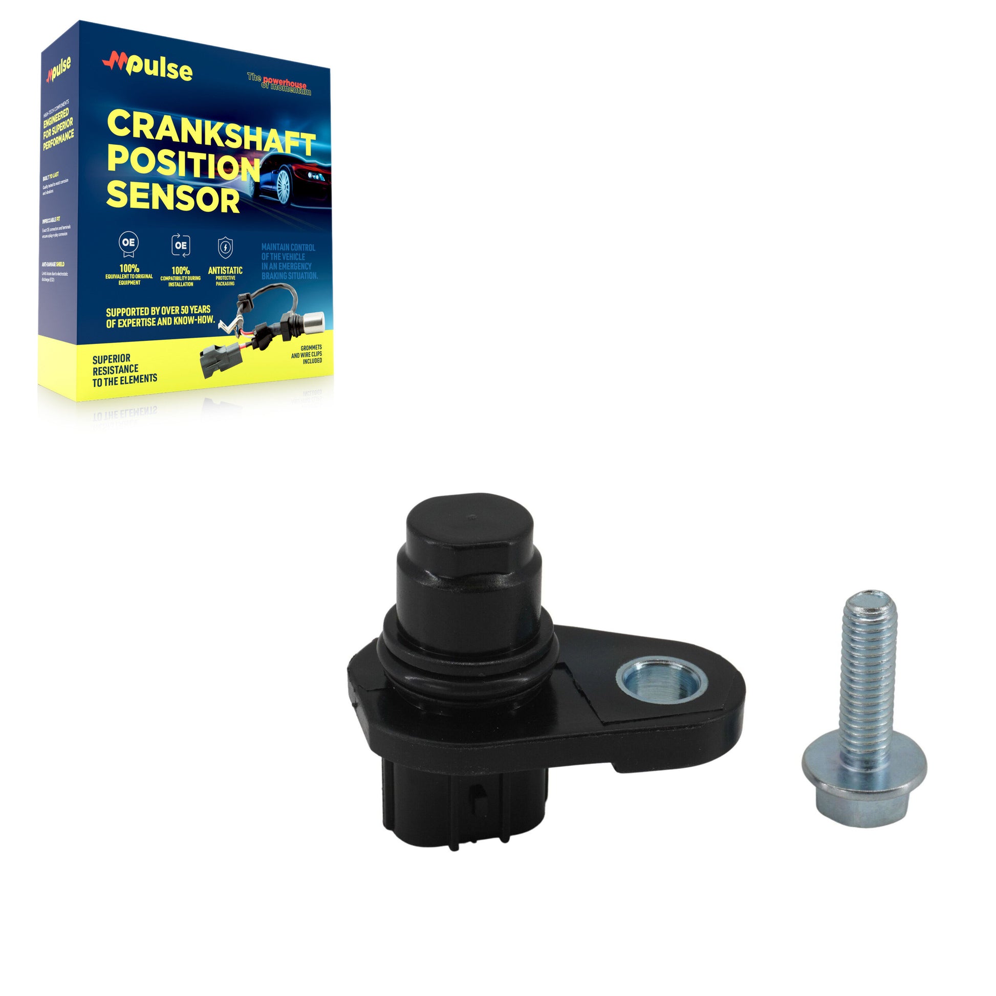 Mpulse SEN-2CRK0257 Engine Crankshaft Position Sensor for 2007-2014 Chevrolet Express 1500, GMC Savana 1500, Chevrolet Silverado 1500 - N/A