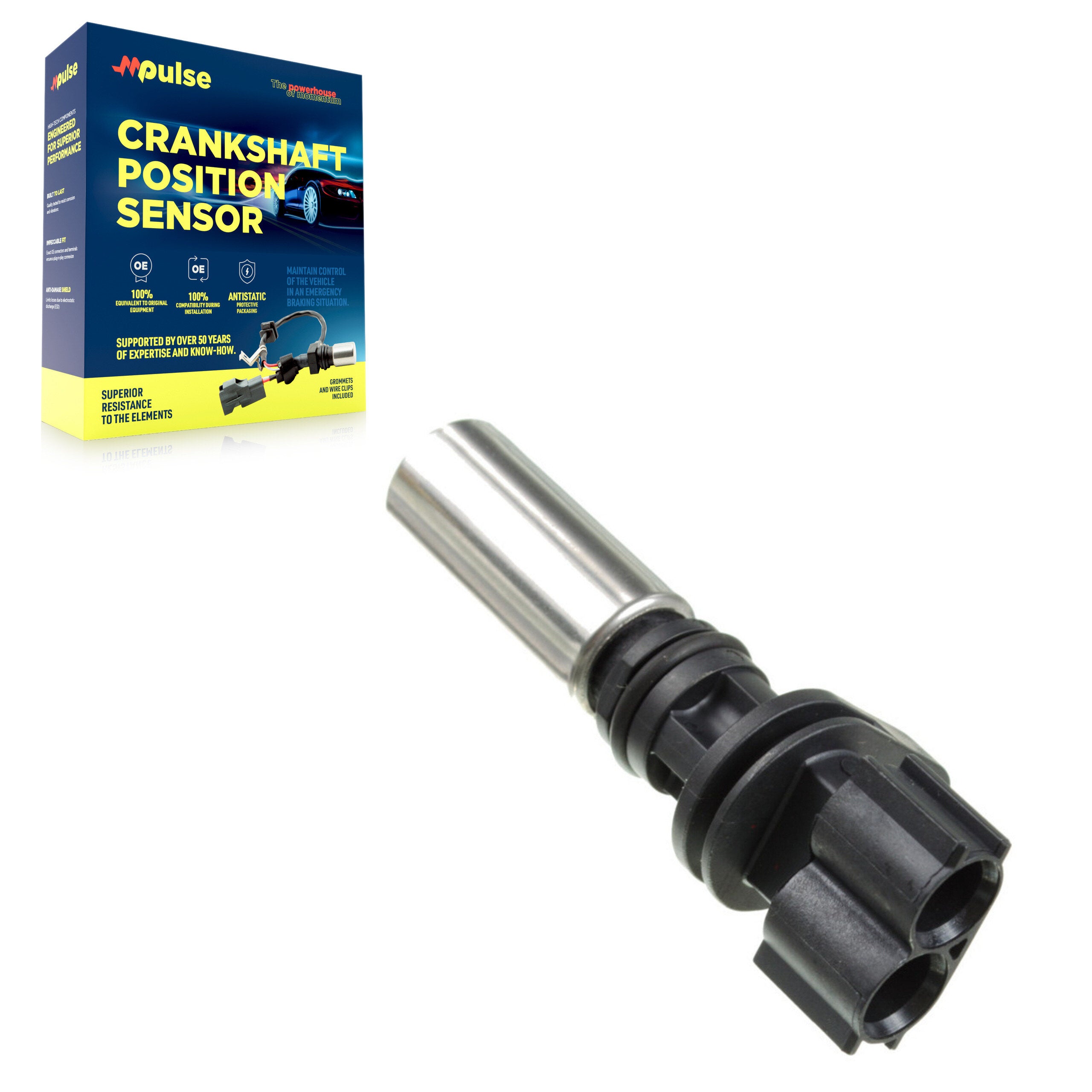 Mpulse SEN-2CRK0264 Engine Crankshaft Position Sensor for 2000-2019 Toyota Prius C, Toyota Yaris, Scion xA - N/A