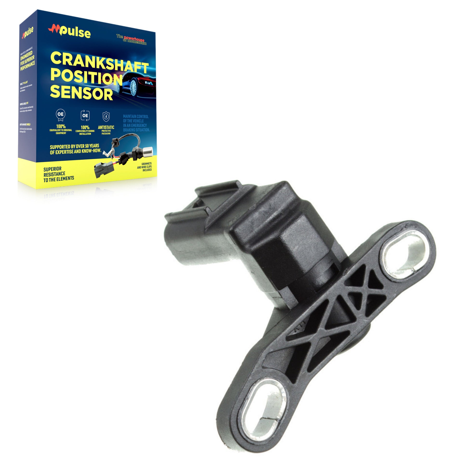 Mpulse SEN-2CRK0304 Engine Crankshaft Position Sensor for 2006-2015 Mazda 3, Mazda 3 Sport, Mazda 5 - N/A