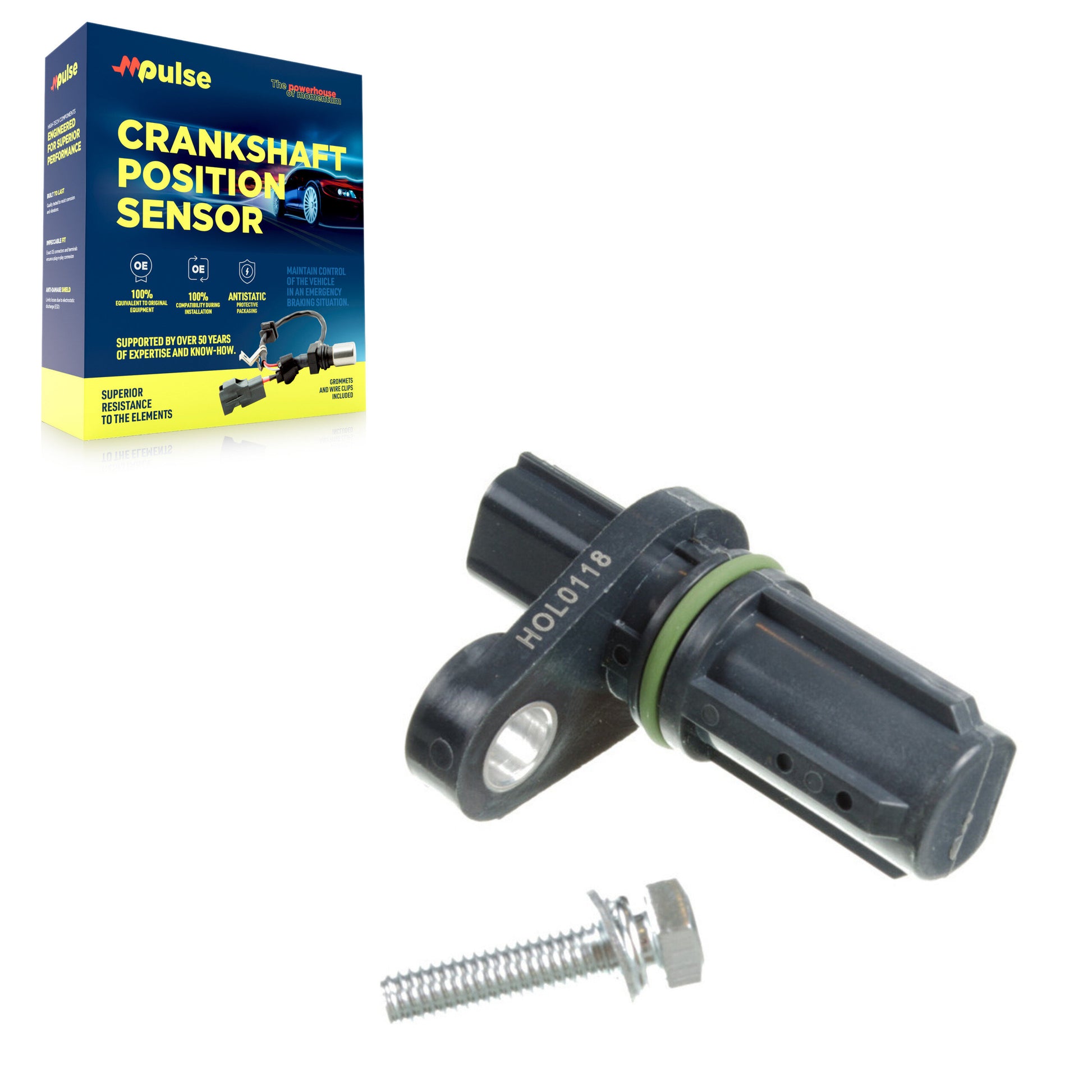 Mpulse SEN-2CRK0307 Engine Crankshaft Position Sensor for 2010-2026 Cadillac CT4, Cadillac CTS, Chevrolet Impala - N/A