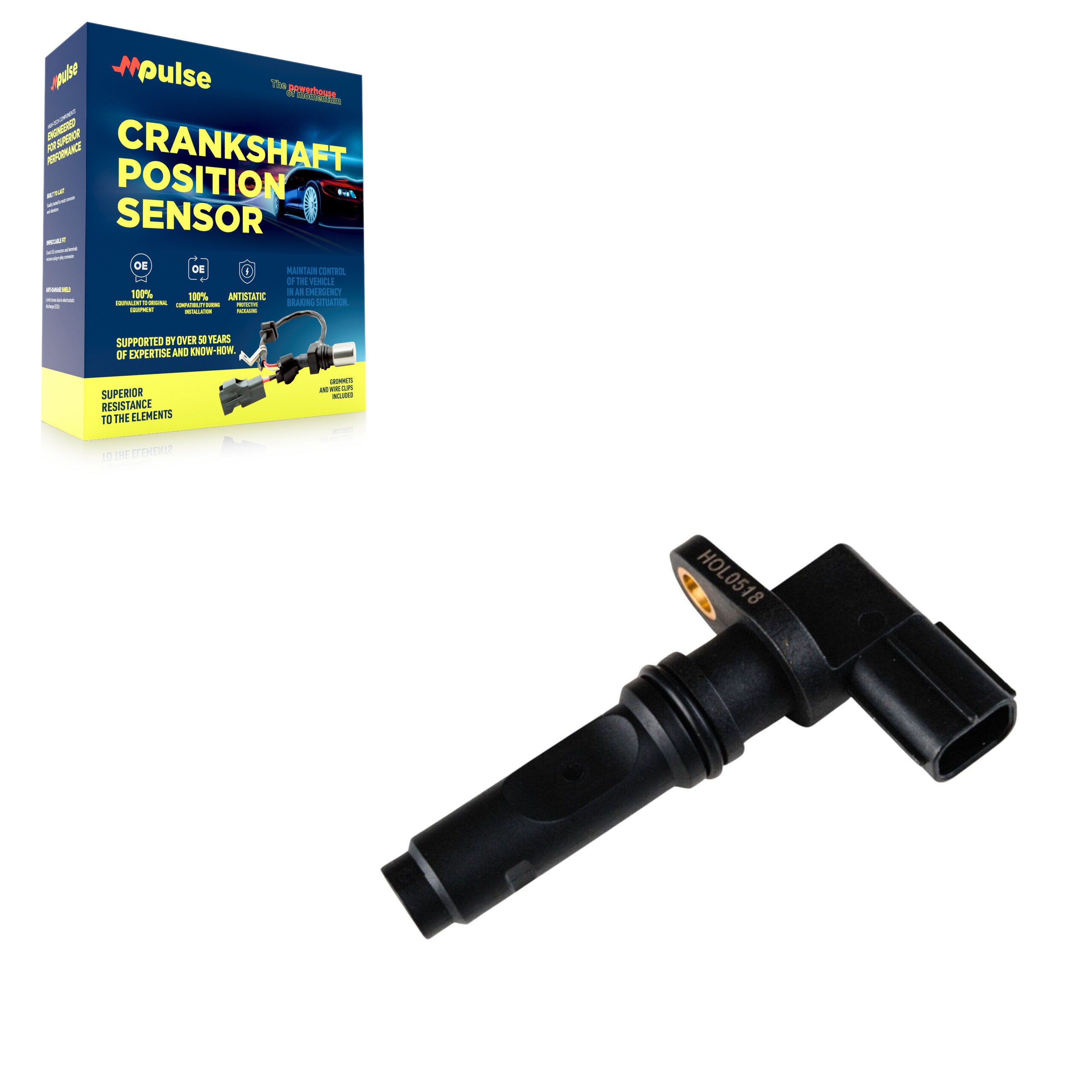 Mpulse SEN-2CRK0309 Engine Crankshaft Position Sensor for 2007-2025 Lexus IS500, Toyota Tundra, Lexus LC500 - N/A