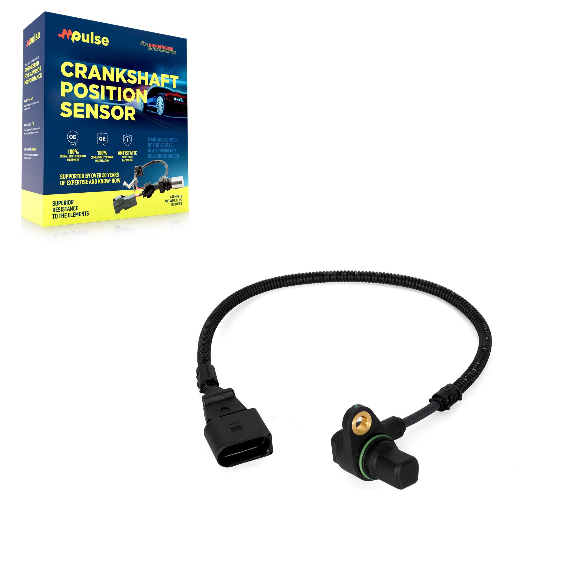 Mpulse SEN-2CRK0323 Engine Crankshaft Position Sensor for 2011-2018 Volkswagen Passat, Porsche Cayenne, Volkswagen CC - N/A