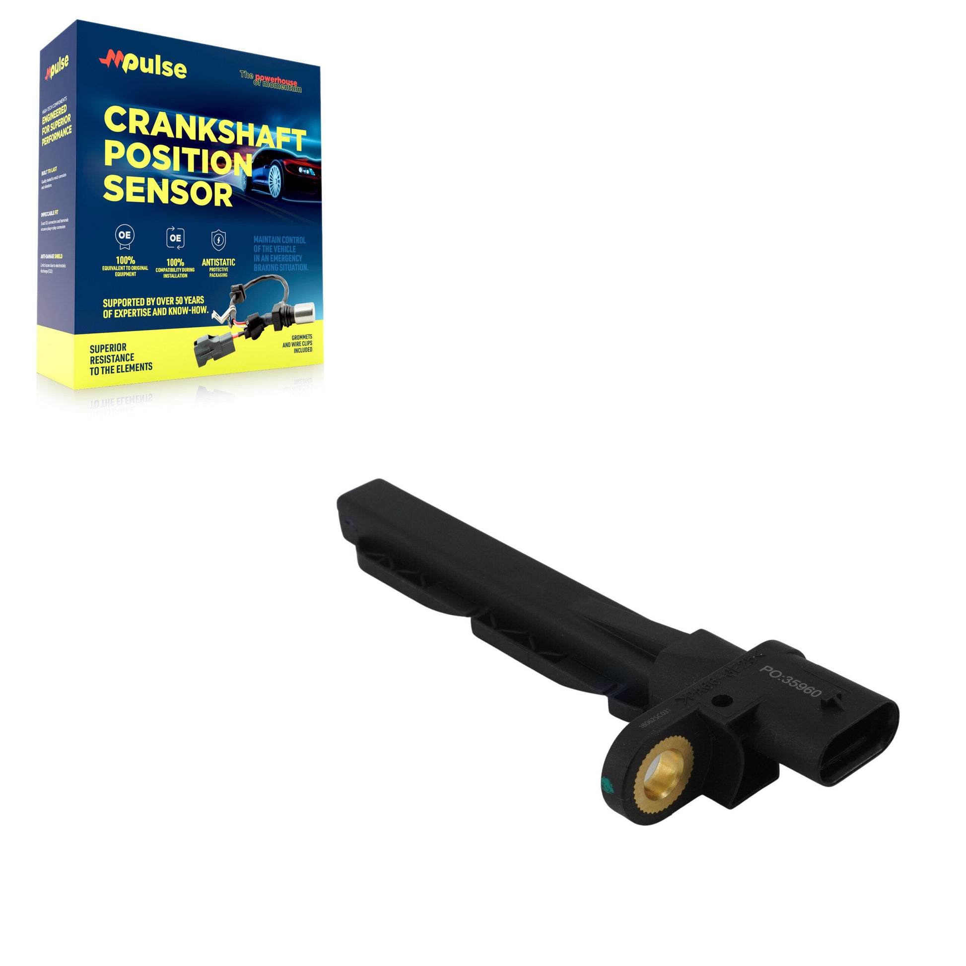 Mpulse SEN-2CRK0324 Engine Crankshaft Position Sensor for 2008-2015 Audi RS5, Audi A8 Quattro, Audi Q7 - N/A