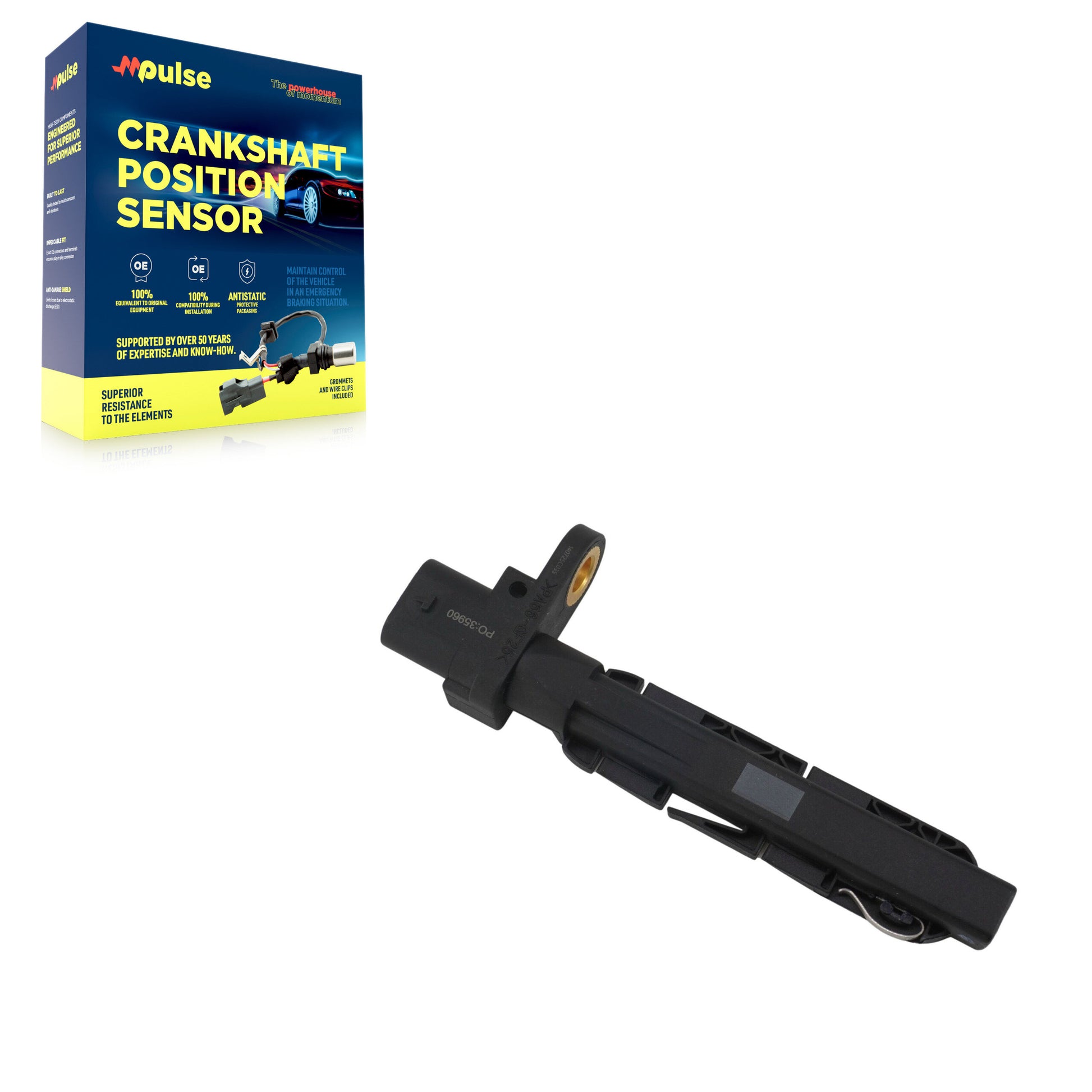 Mpulse SEN-2CRK0325 Engine Crankshaft Position Sensor for 2010-2024 Audi S4, Audi A6 Quattro, Audi A8 Quattro - N/A