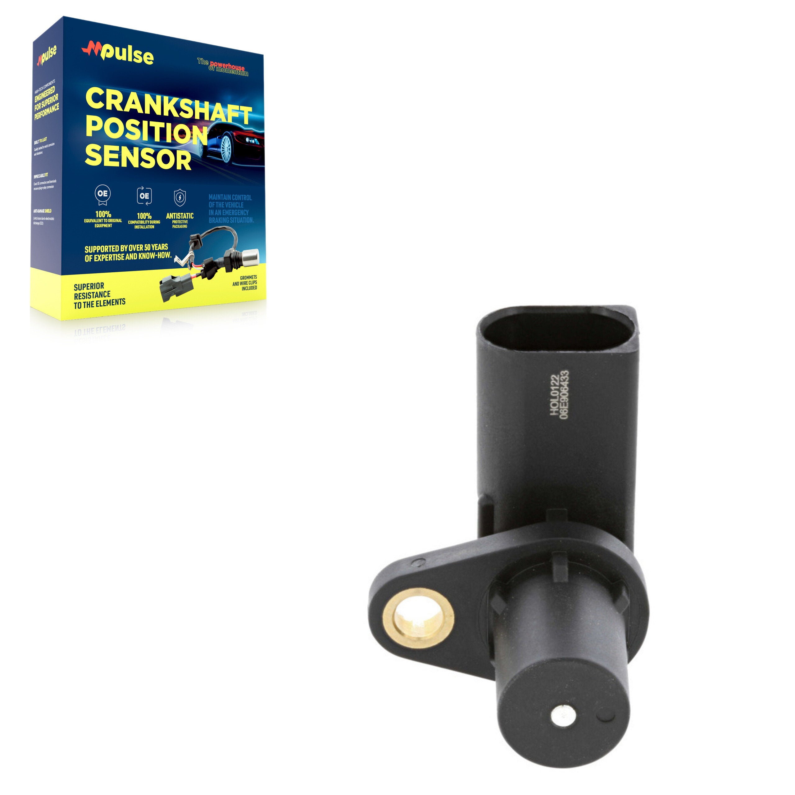 Mpulse SEN-2CRK0326 Engine Crankshaft Position Sensor for 2005-2011 Audi A4 Quattro, Audi A6, Audi A6 Quattro - N/A