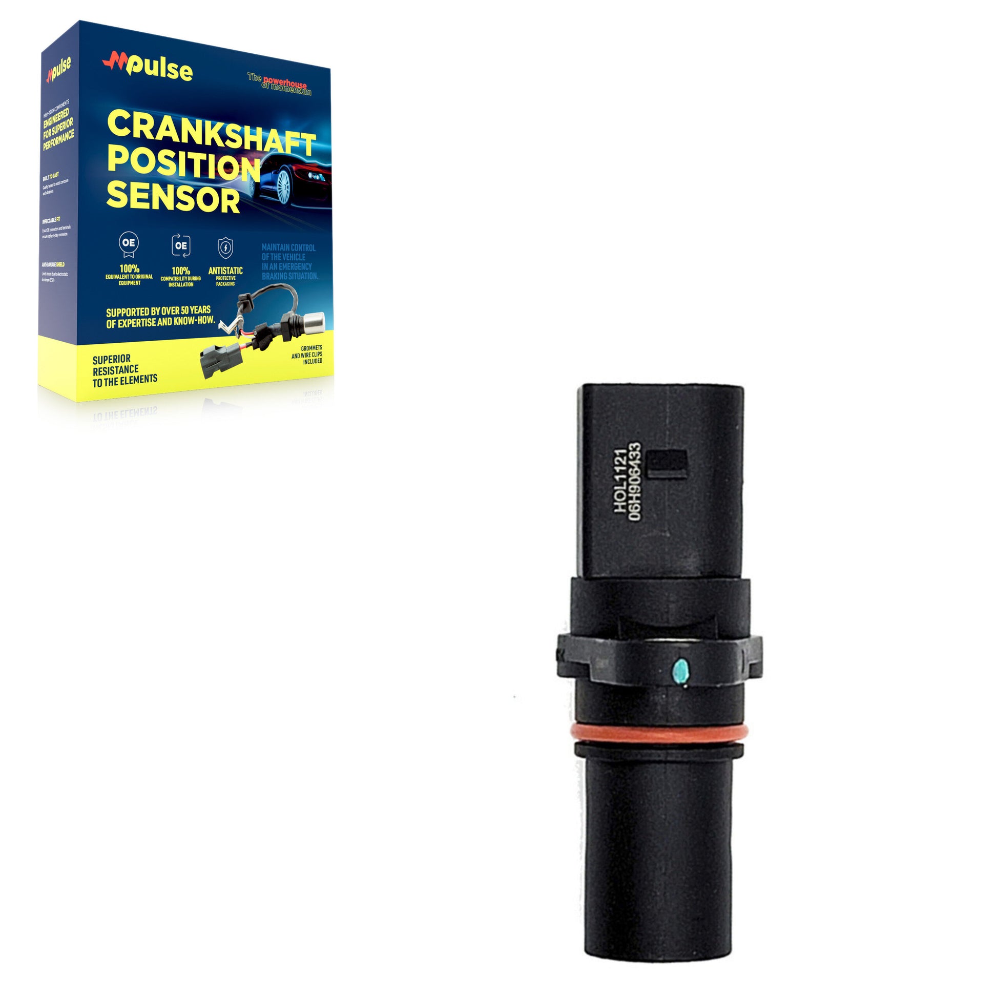 Mpulse SEN-2CRK0327 Engine Crankshaft Position Sensor for 2008-2018 Audi Q3, Audi Q3 Quattro, Volkswagen Tiguan Limited - N/A