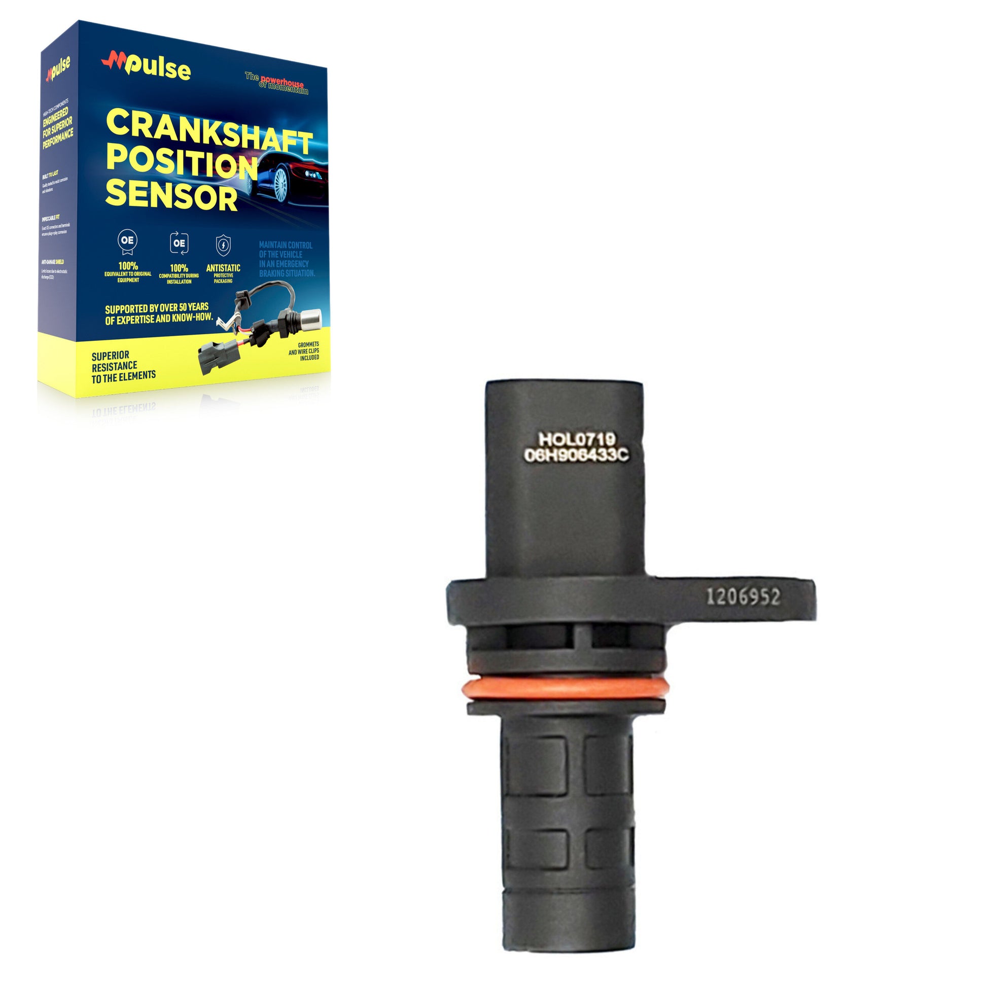 Mpulse SEN-2CRK0328 Engine Crankshaft Position Sensor for 2011-2025 Audi S3, Audi A3, Audi A3 Quattro - N/A