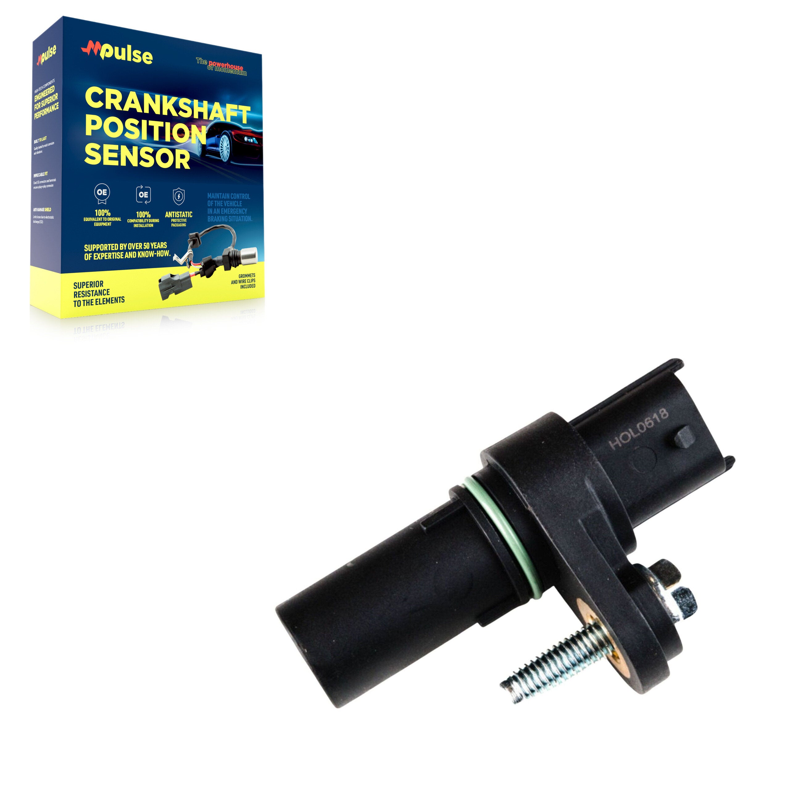 Mpulse SEN-2CRK0332 Engine Crankshaft Position Sensor for 2004-2009 Saab 9-3, Buick Allure, Buick LaCrosse - N/A