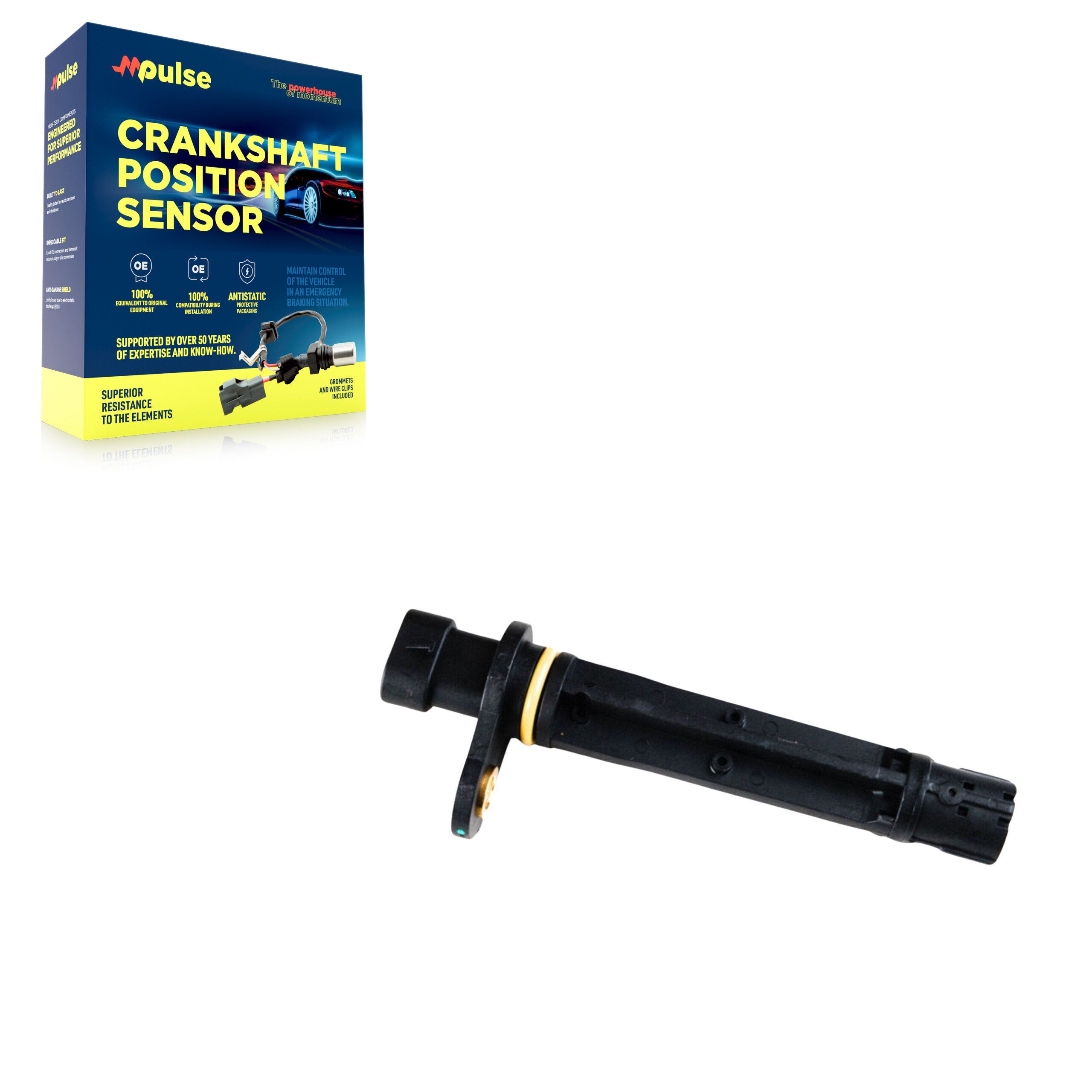 Mpulse SEN-2CRK0334 Engine Crankshaft Position Sensor for 2008-2012 Hummer H3T, Chevrolet Colorado, GMC Canyon - N/A