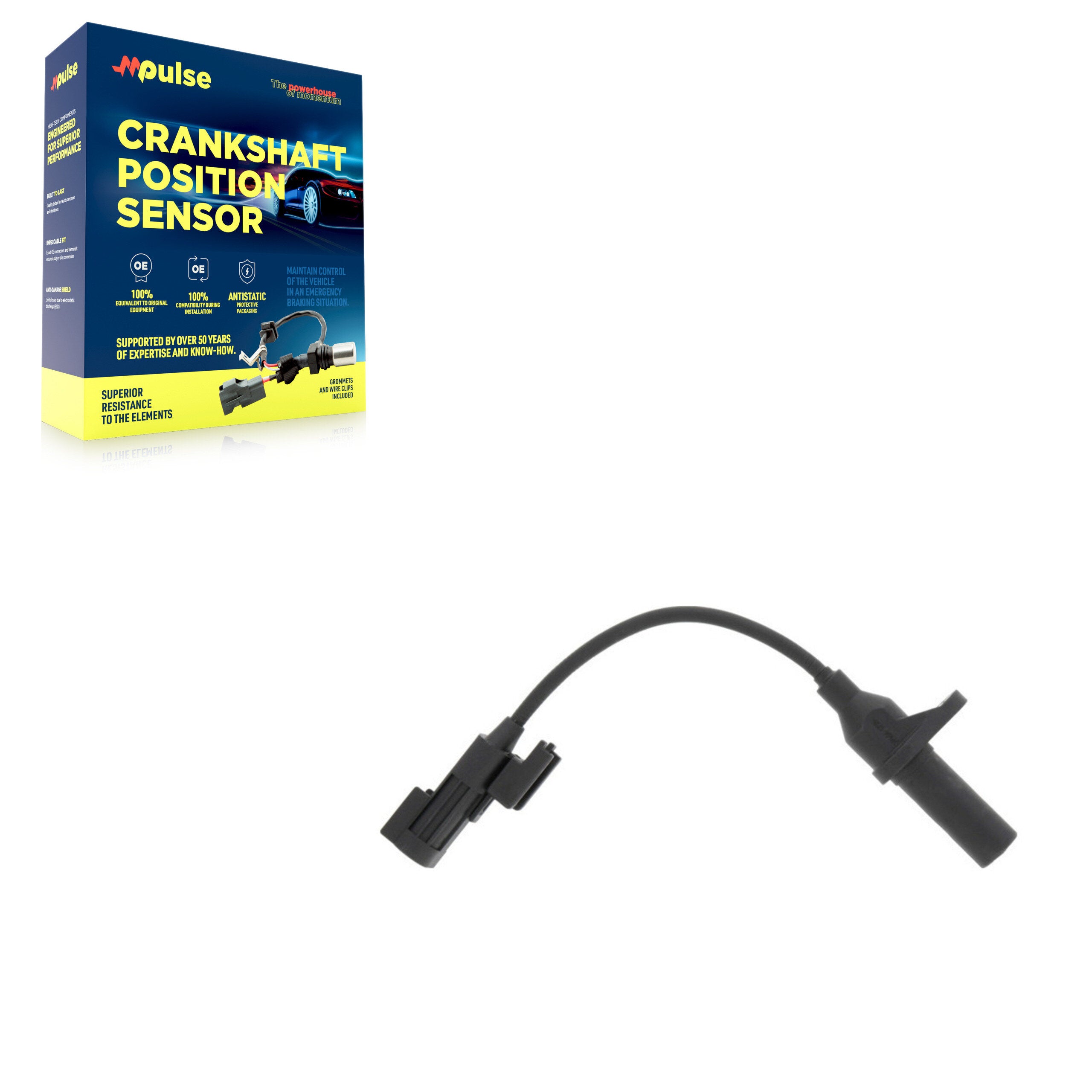 Mpulse SEN-2CRK0356 Engine Crankshaft Position Sensor for 2012-2021 Kia Sedona, Kia Cadenza, Kia Sorento - N/A