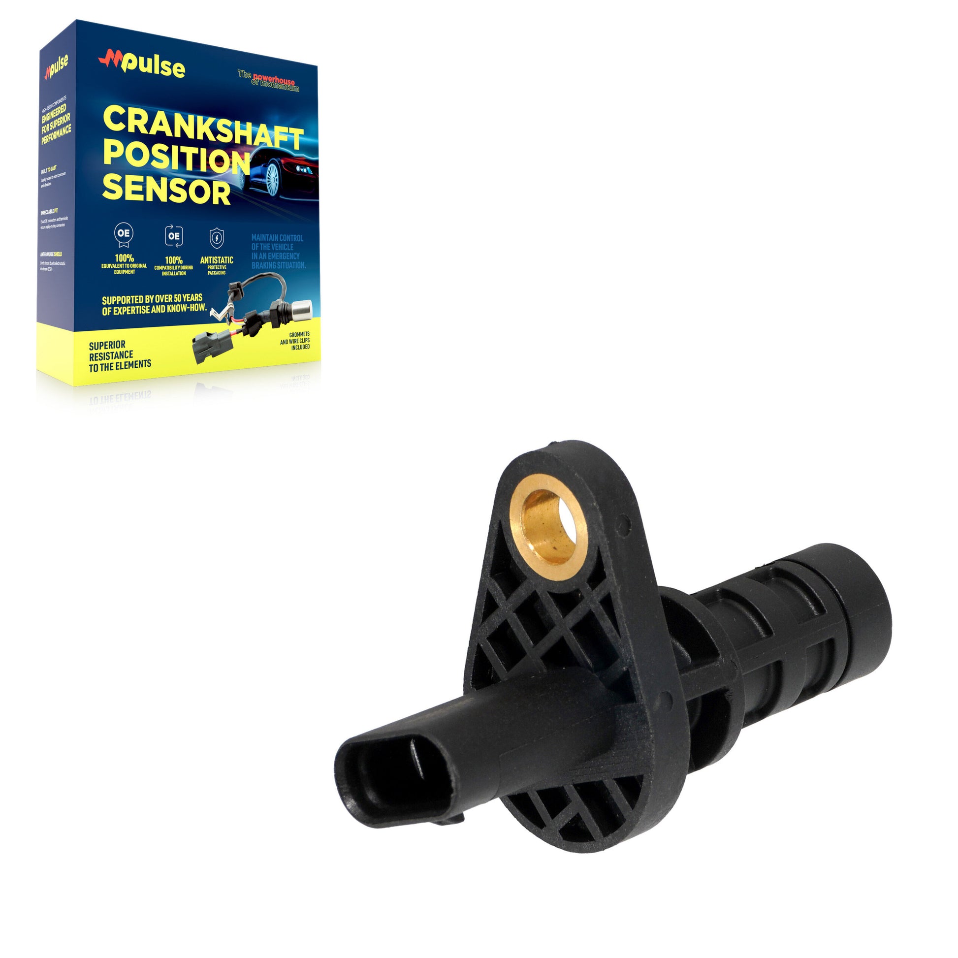 Mpulse SEN-2CRK0357 Engine Crankshaft Position Sensor for 2012-2013 Dodge Dart, Fiat 500 - N/A