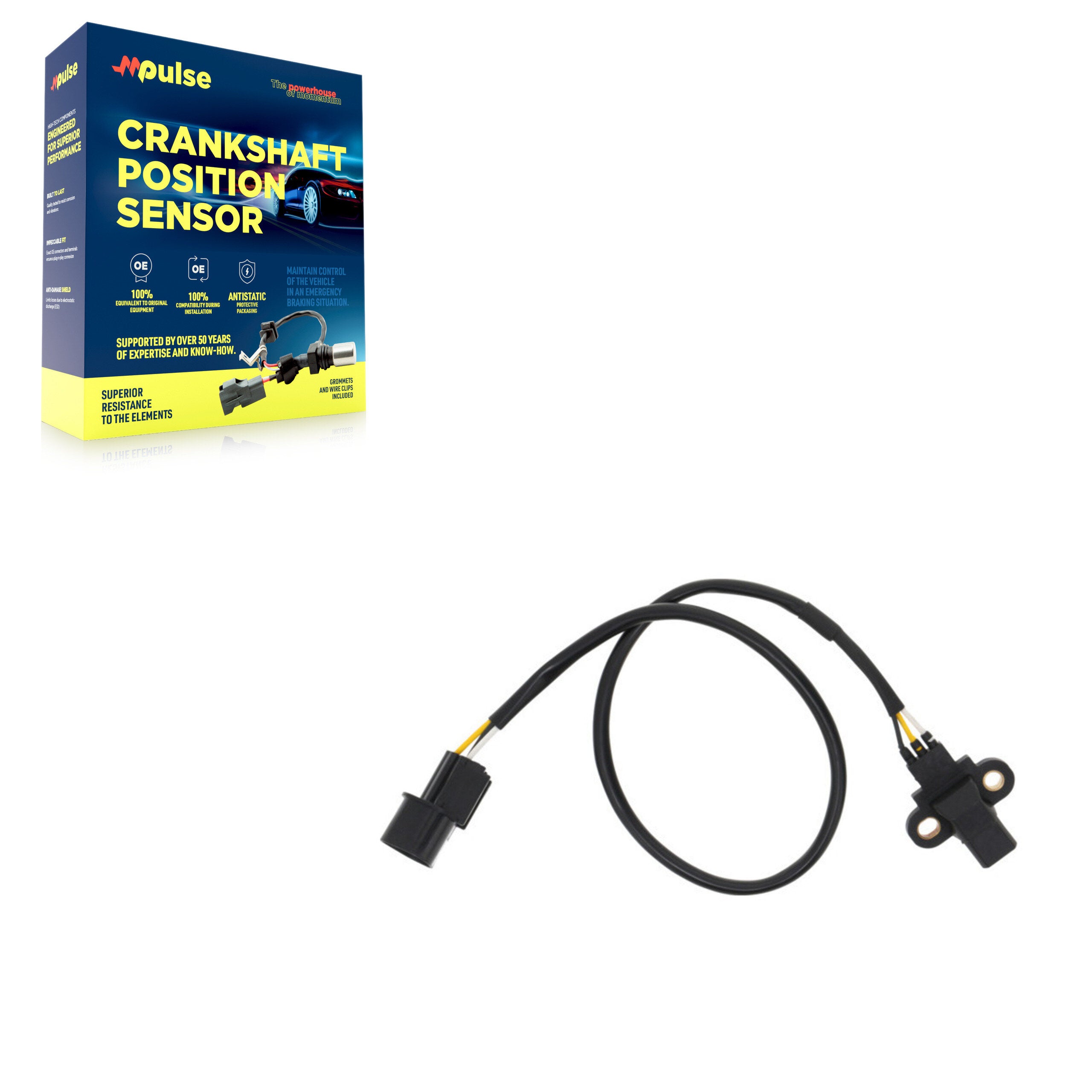 Mpulse SEN-2CRK0387 Engine Crankshaft Position Sensor for 2004-2012 Mitsubishi Endeavor, Mitsubishi Eclipse, Mitsubishi Galant - N/A