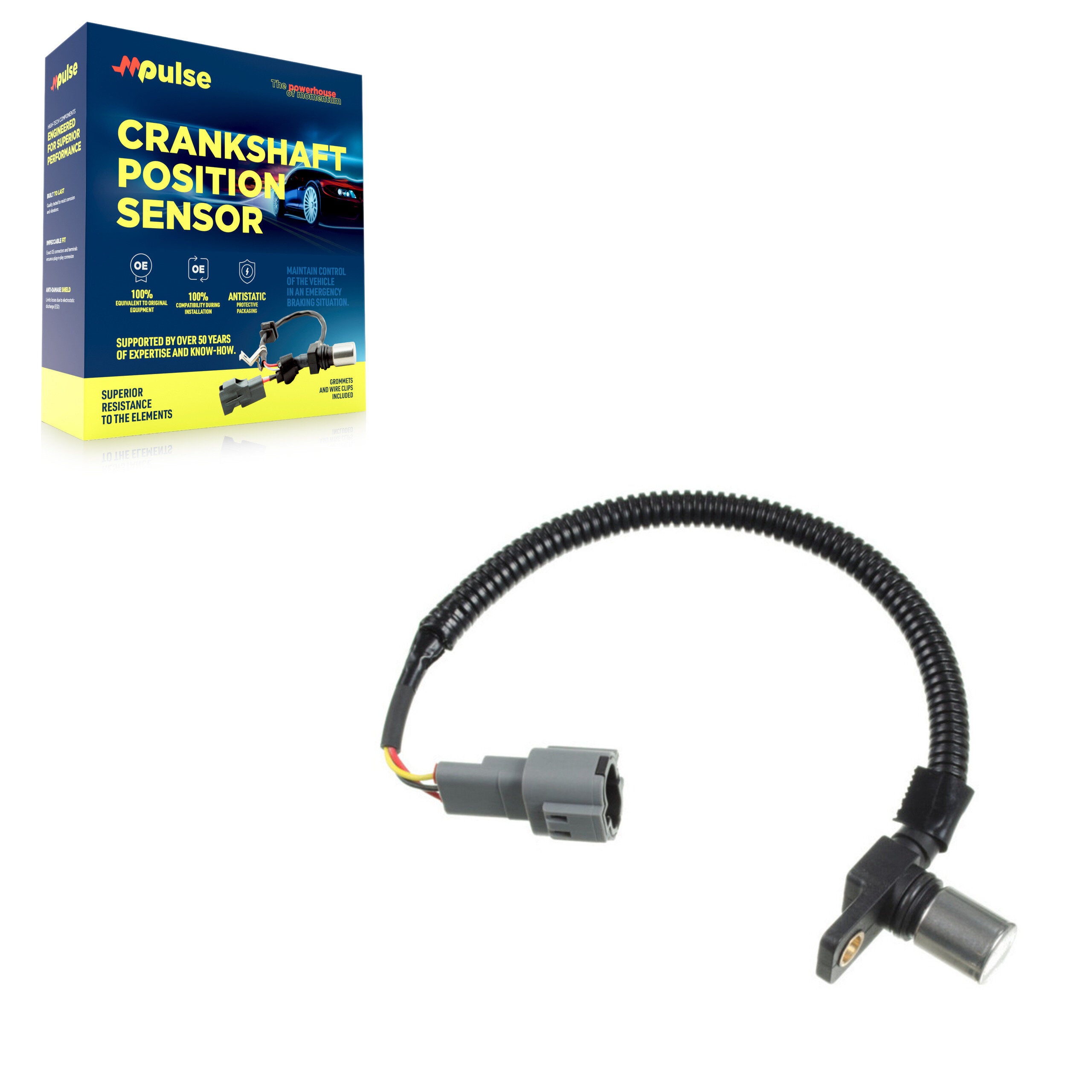 Mpulse SEN-2CRK0415 Engine Crankshaft Position Sensor for 1996-2009 Suzuki SX4, Chevrolet Tracker, Suzuki Aerio - N/A