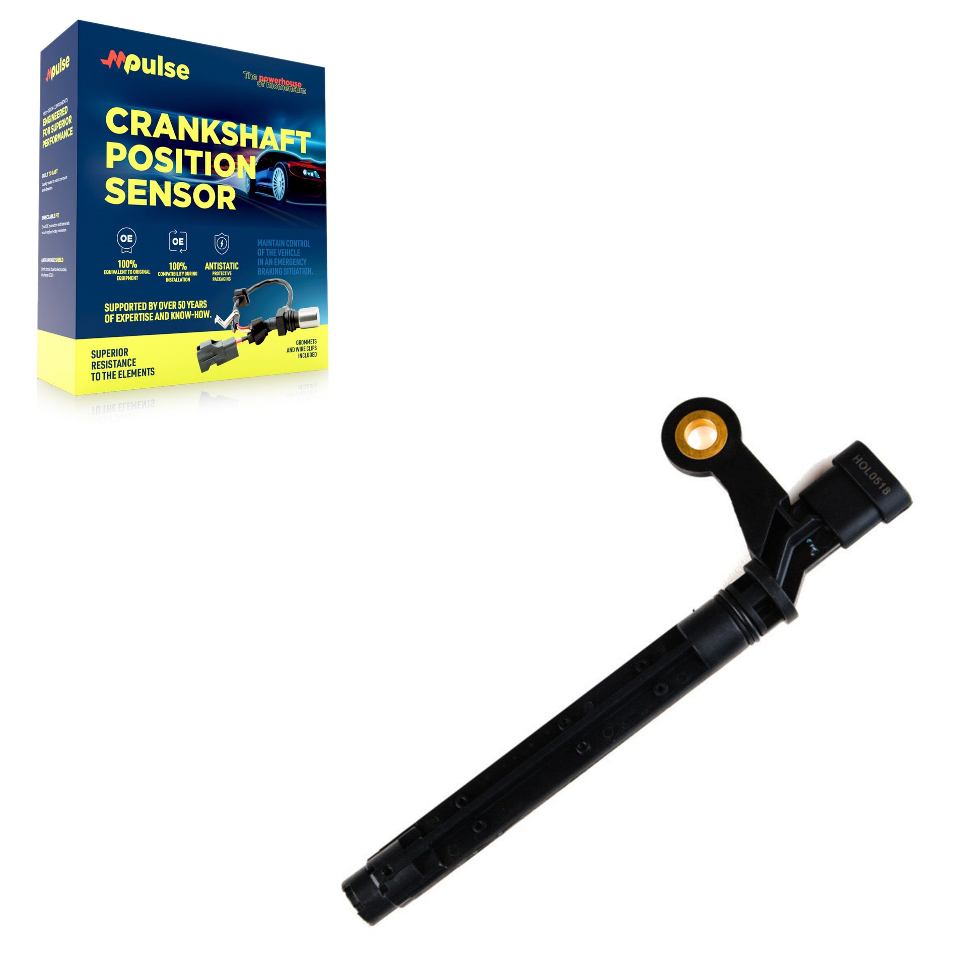Mpulse SEN-2CRK0452 Engine Crankshaft Position Sensor for 2001-2007 Chevrolet Silverado 2500 HD Classic, Chevrolet Silverado 3500 Classic, GMC Sierra 2500 HD Classic - N/A