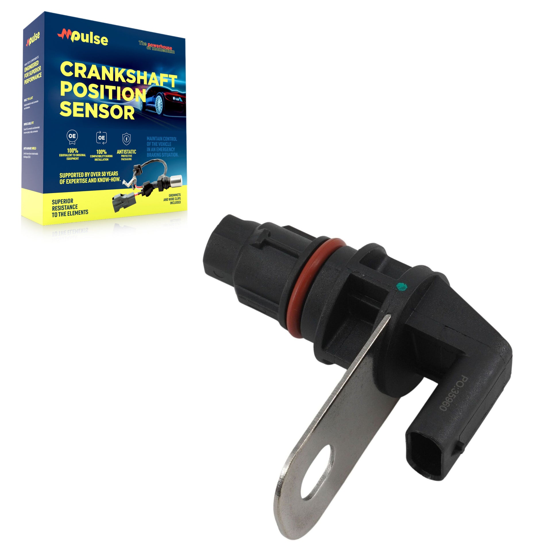 Mpulse SEN-2CRK0545 Engine Crankshaft Position Sensor for 2014-2026 Cadillac Escalade, Cadillac Escalade ESV, Chevrolet Silverado 2500 HD - N/A