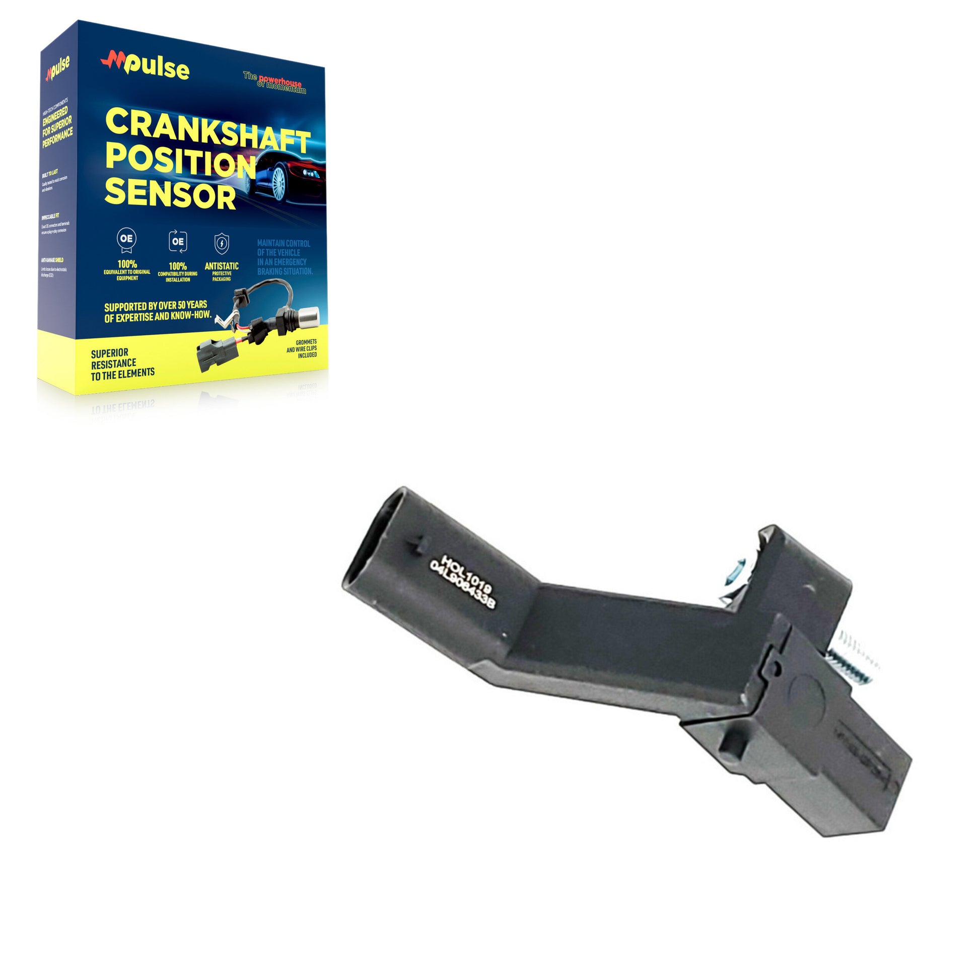 Mpulse SEN-2CRK0550 Engine Crankshaft Position Sensor for 2015-2016 Audi A3, Volkswagen Beetle, Volkswagen Golf - N/A