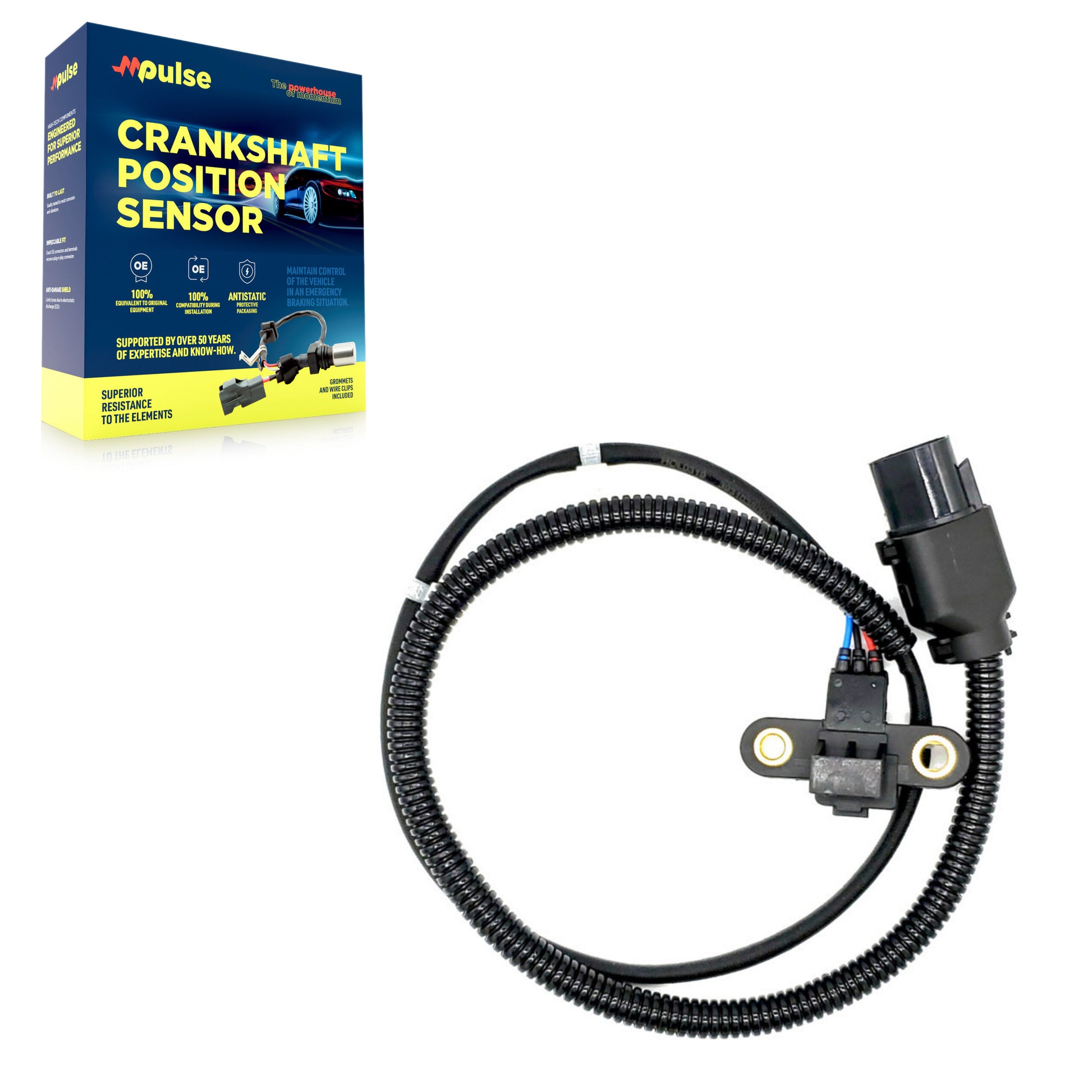 Mpulse SEN-2CRK0568 Engine Crankshaft Position Sensor for 1999-2006 Kia Optima, Kia Magentis, Hyundai Sonata - N/A