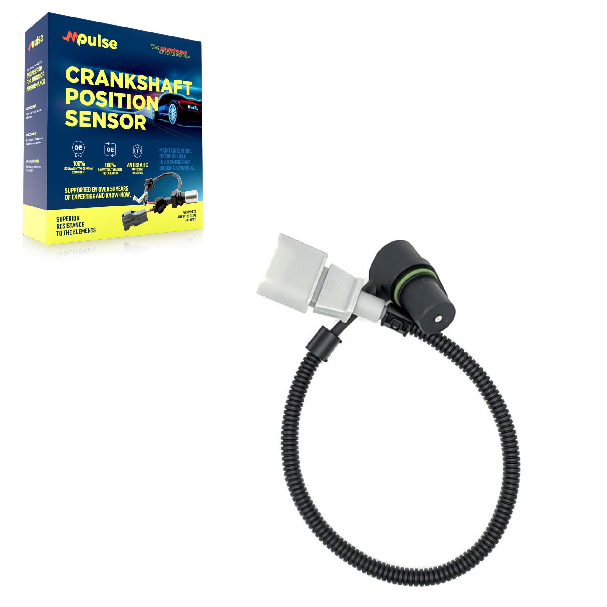 Mpulse SEN-2CRK0602 Engine Crankshaft Position Sensor for 1999-2010 Porsche Cayenne, Audi Q7, Volkswagen Touareg - N/A
