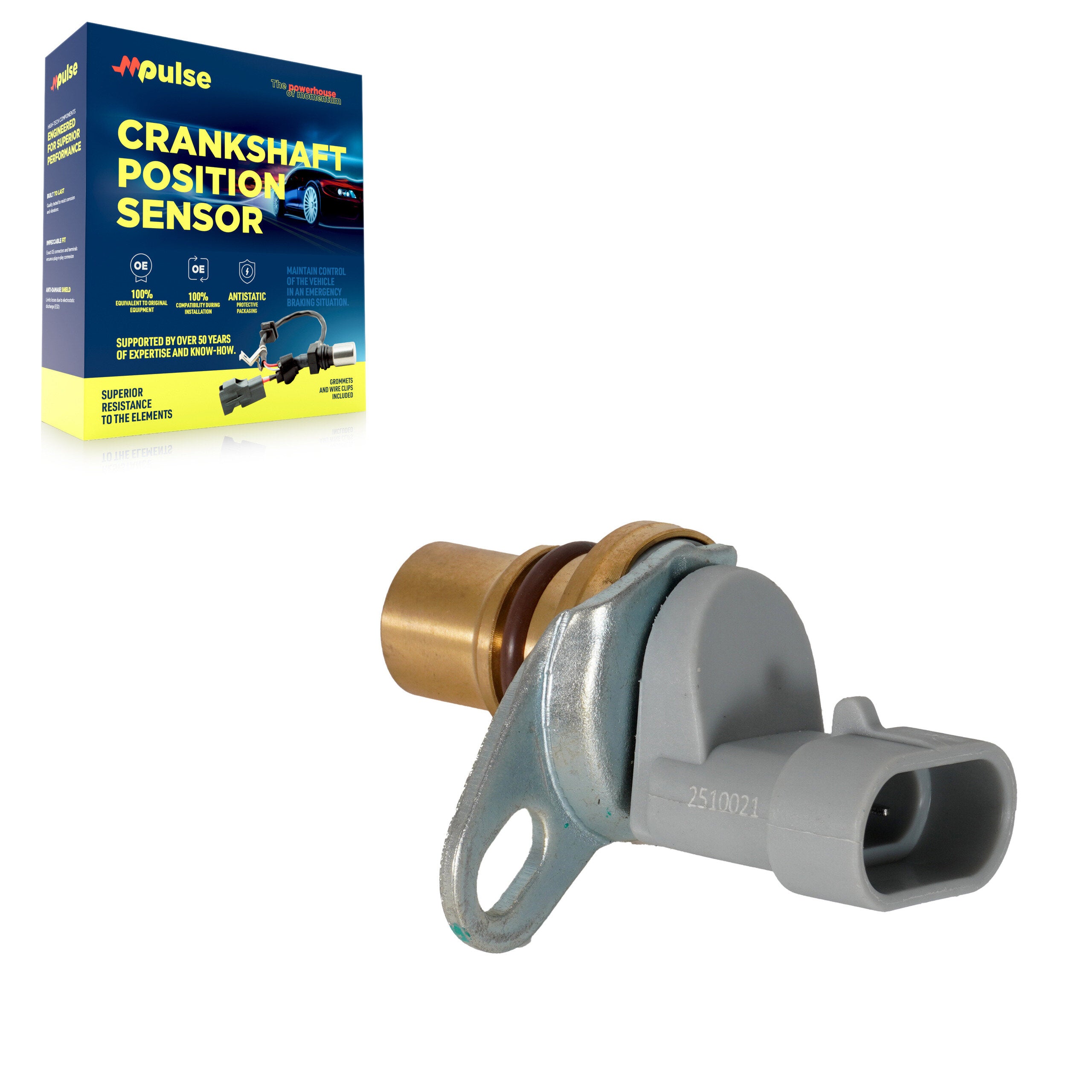 Mpulse SEN-2CRK0632 Engine Crankshaft Position Sensor for 2001-2004 Chevrolet Silverado 2500 HD, Chevrolet Silverado 3500, GMC Sierra 2500 HD - N/A