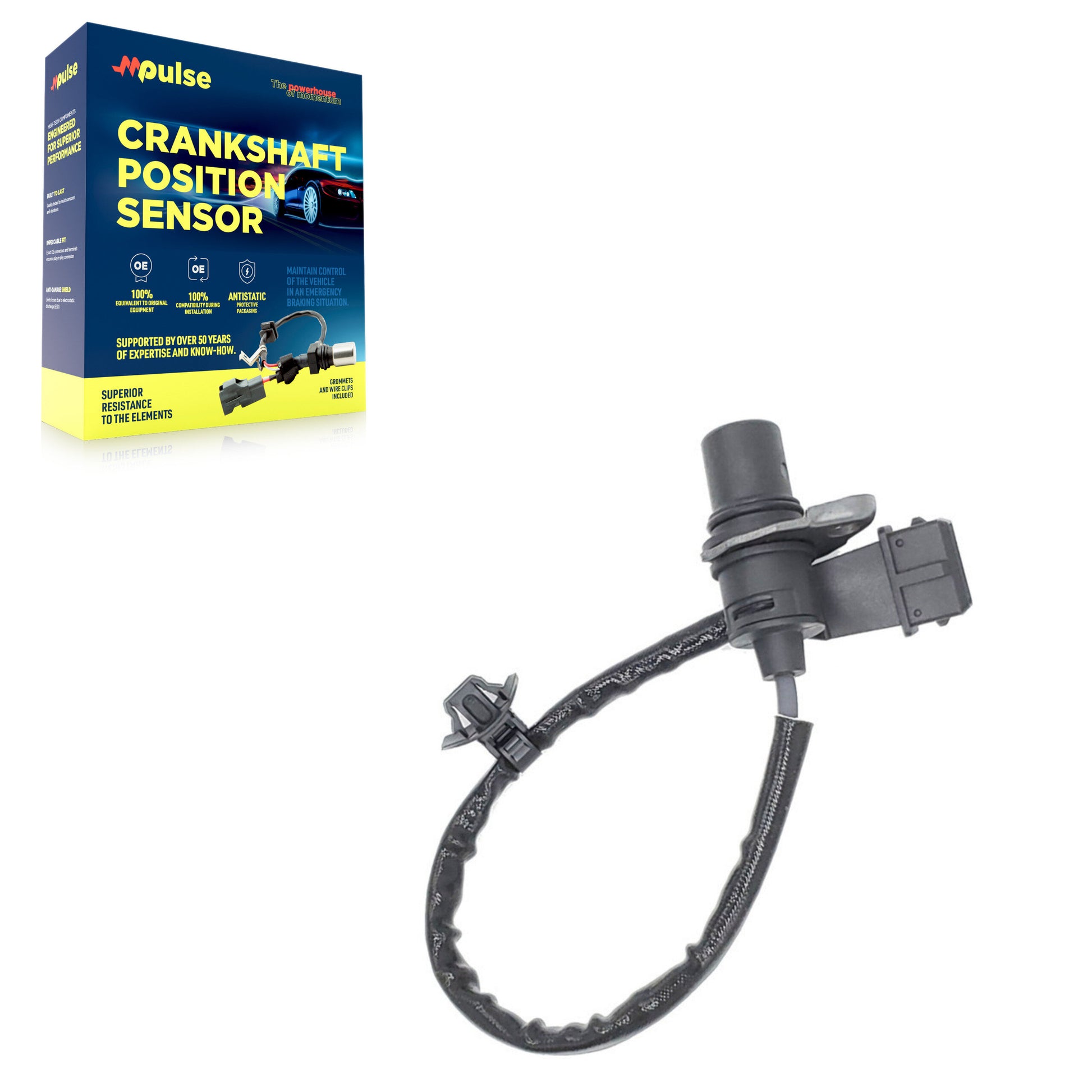 Mpulse SEN-2CRK0635 Engine Crankshaft Position Sensor for 2006-2012 Hyundai Santa Fe, Kia Magentis, Kia Optima - N/A
