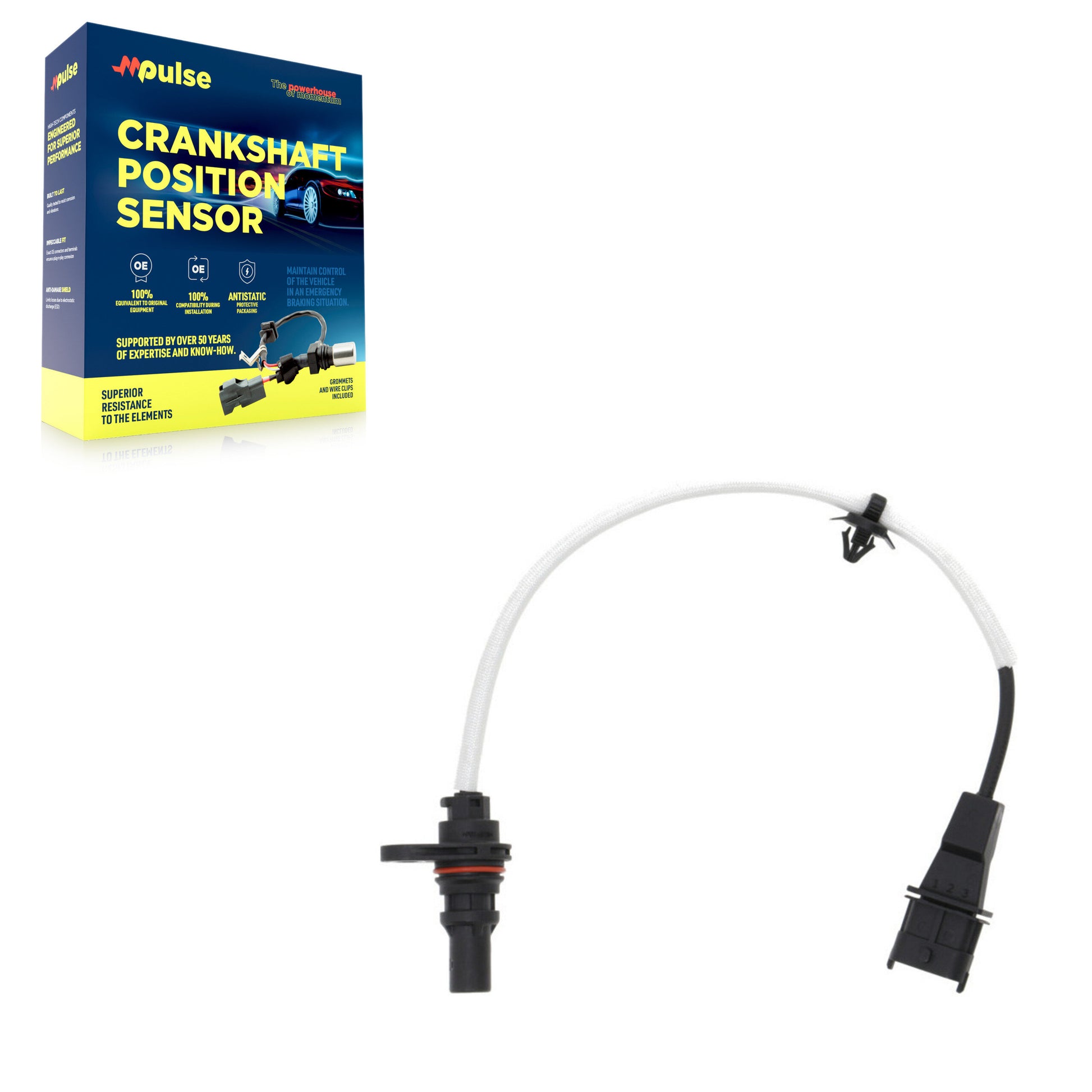 Mpulse SEN-2CRK0742 Engine Crankshaft Position Sensor for 2015-2025 Hyundai Elantra N, Hyundai Kona N, Hyundai Tucson - N/A