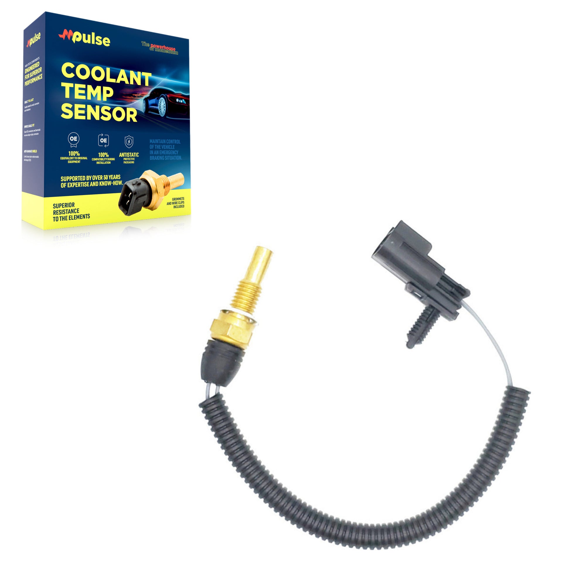 Mpulse SEN-2CTS0046 Engine Coolant Temperature Sensor for 2002-2005 Buick Rainier, GMC Envoy XUV, Chevrolet Trailblazer - N/A