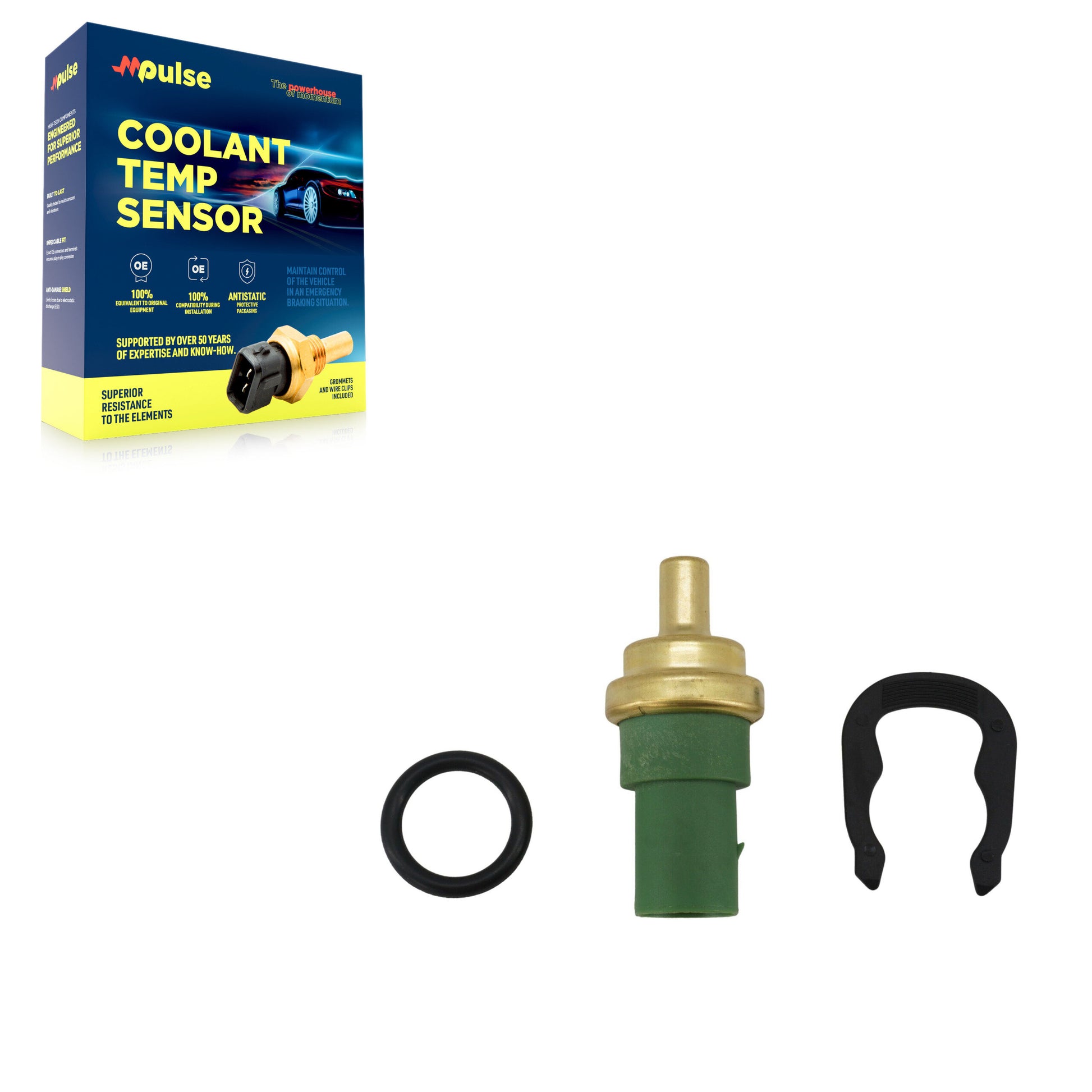 Mpulse SEN-2CTS0075 Engine Coolant Temperature Sensor for 1998-2010 Audi S4, Volkswagen Beetle, Volkswagen Golf - N/A
