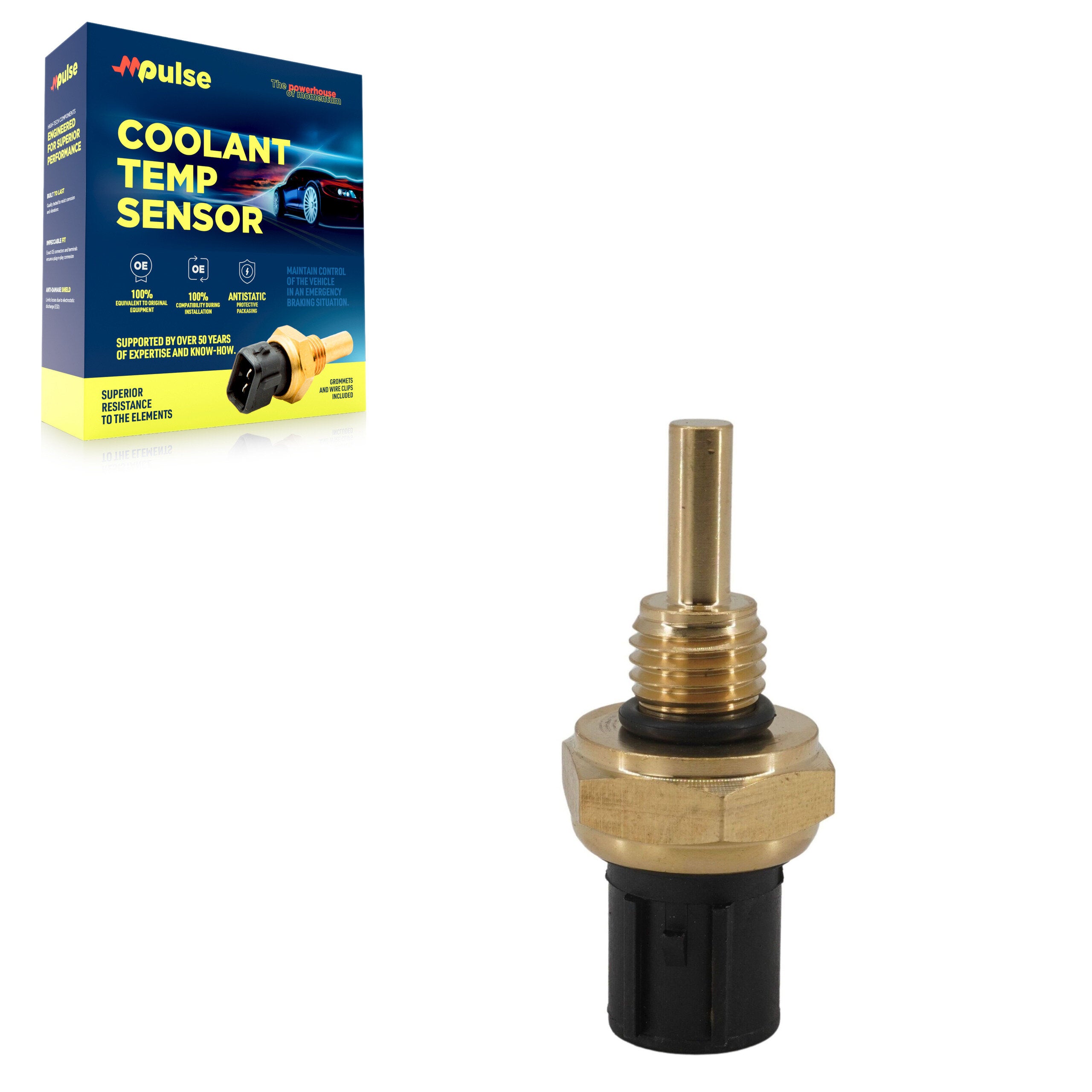 Mpulse SEN-2CTS0121 Engine Coolant Temperature Sensor for 1988-2006 Honda S2000, Honda Pilot, Acura CL - N/A