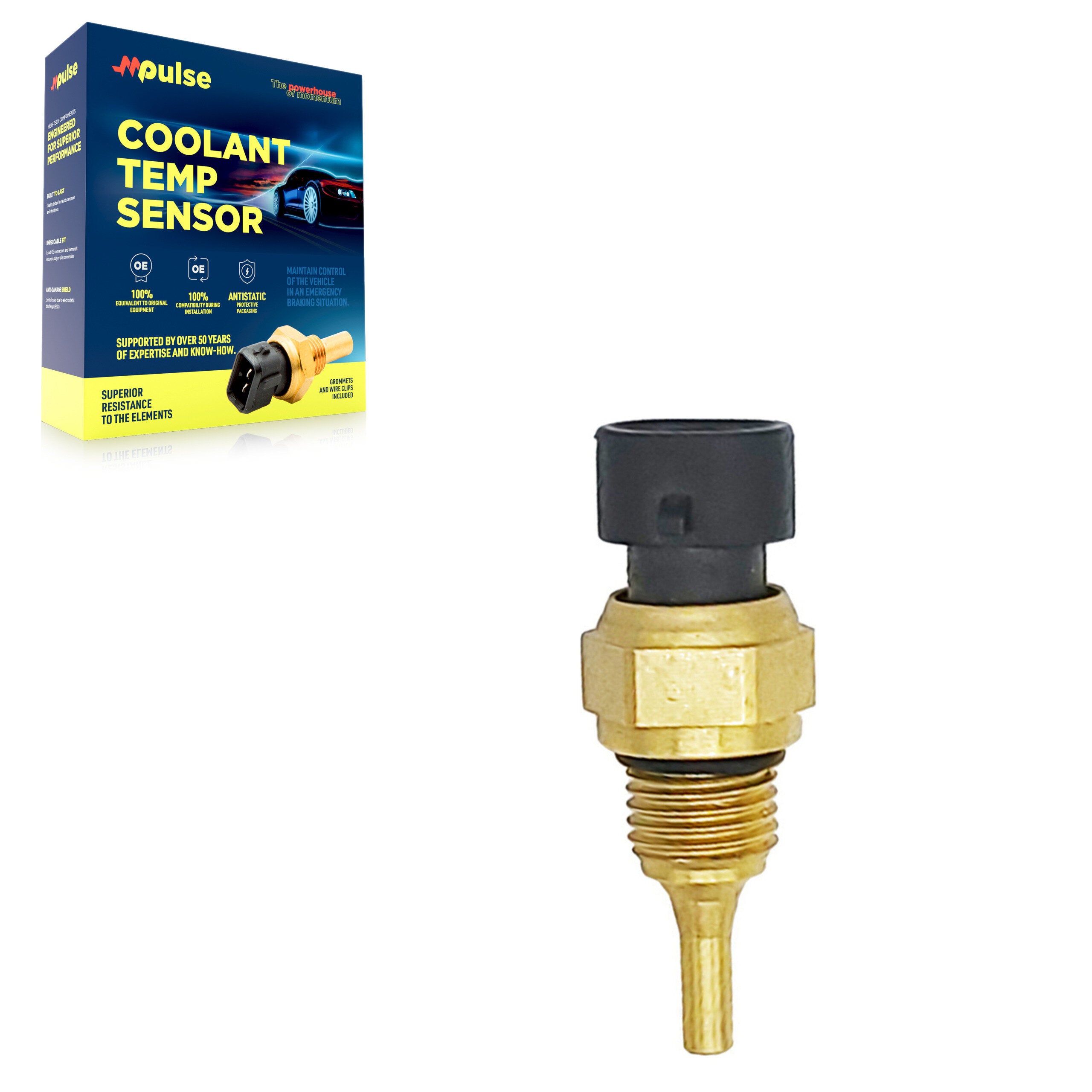 Mpulse SEN-2CTS0193 Engine Coolant Temperature Sensor for 2004-2024 Ram 2500, Ram 3500, Dodge Ram 2500 - N/A