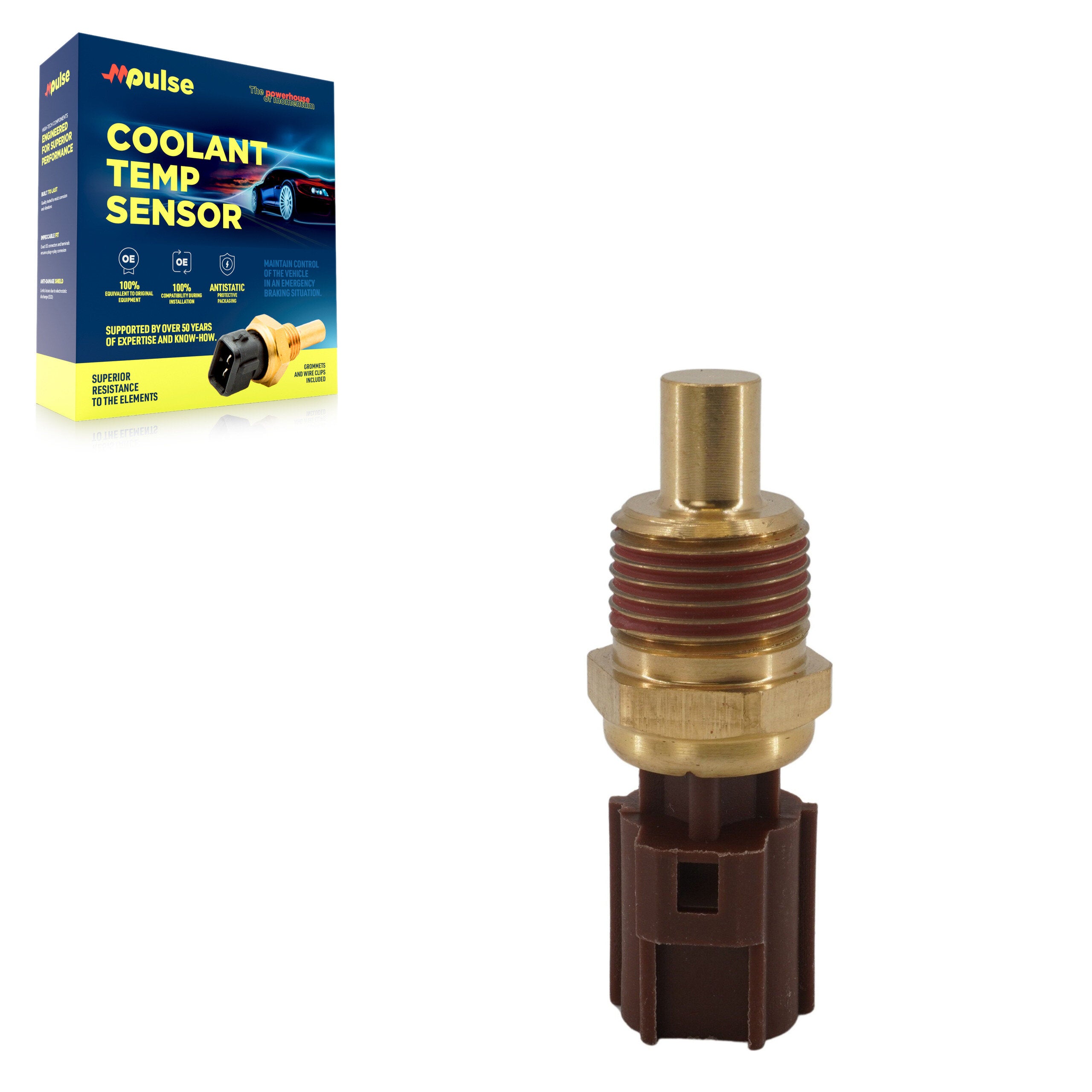 Mpulse SEN-2CTS0220 Engine Coolant Temperature Sender for 1996-2012 Ford Ranger, Mercury Grand Marquis, Mazda B2300 - N/A