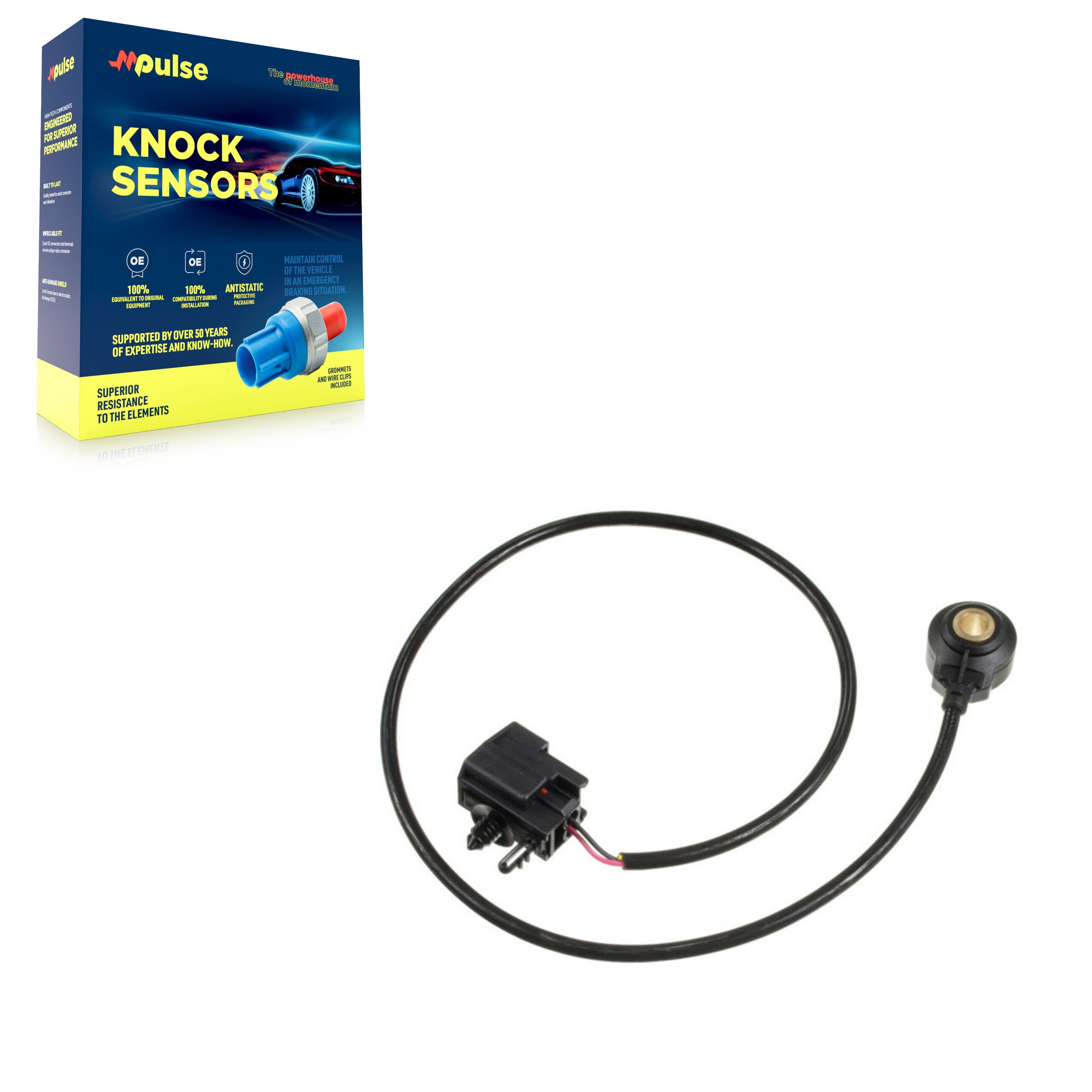 Mpulse SEN-2KNC0031 Ignition Knock (Detonation) Sensor for 1999-2019 Ford E-350 Super Duty, Ford Econoline Van, Ford Econoline Wagon - N/A