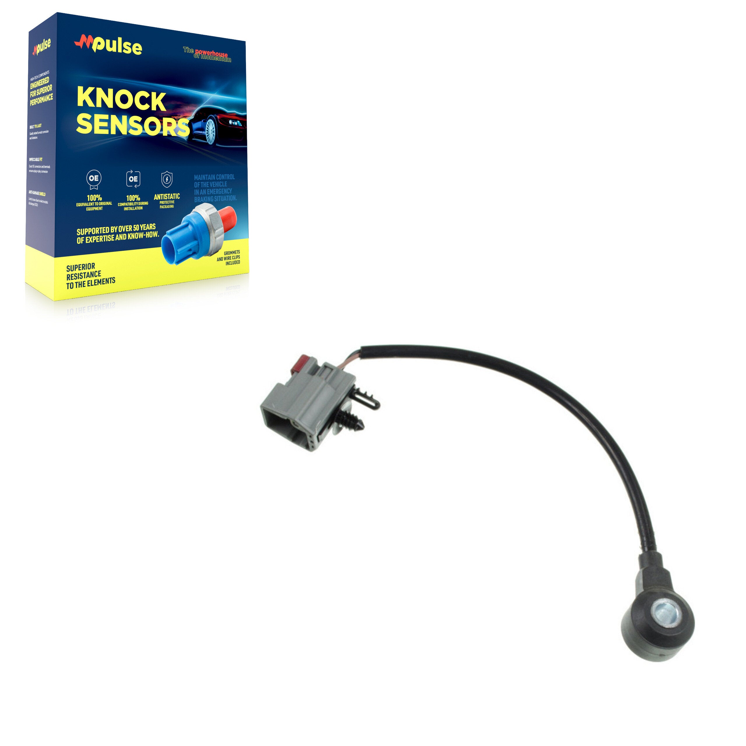 Mpulse SEN-2KNC0060 Ignition Knock (Detonation) Sensor for 2001-2022 Ford Transit Connect, Ford EcoSport, Ford Escape - N/A